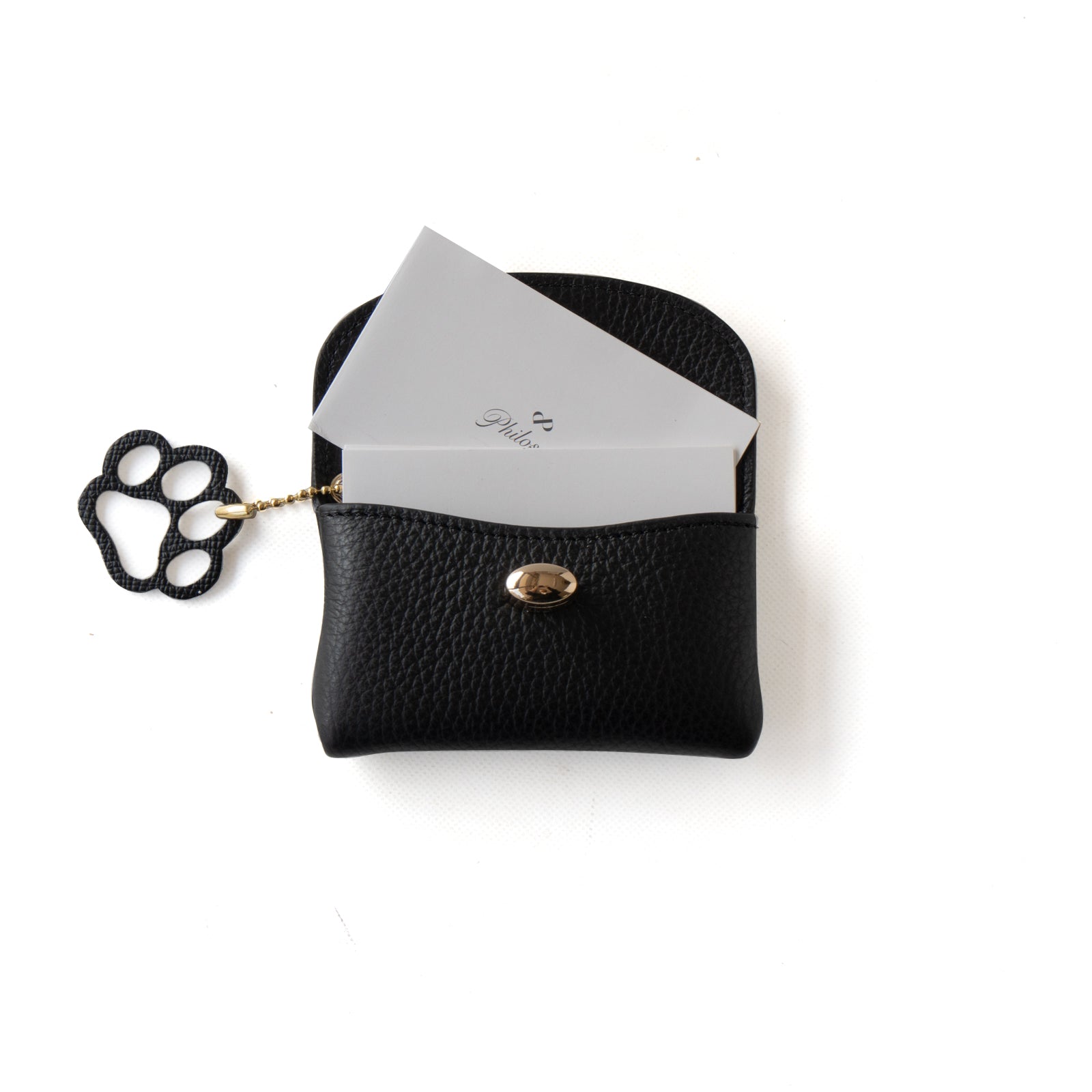 [10/8 (Tue) One-day only, pre-order sale] Flap Wallet Furnya Mini Cuir Mash / Black