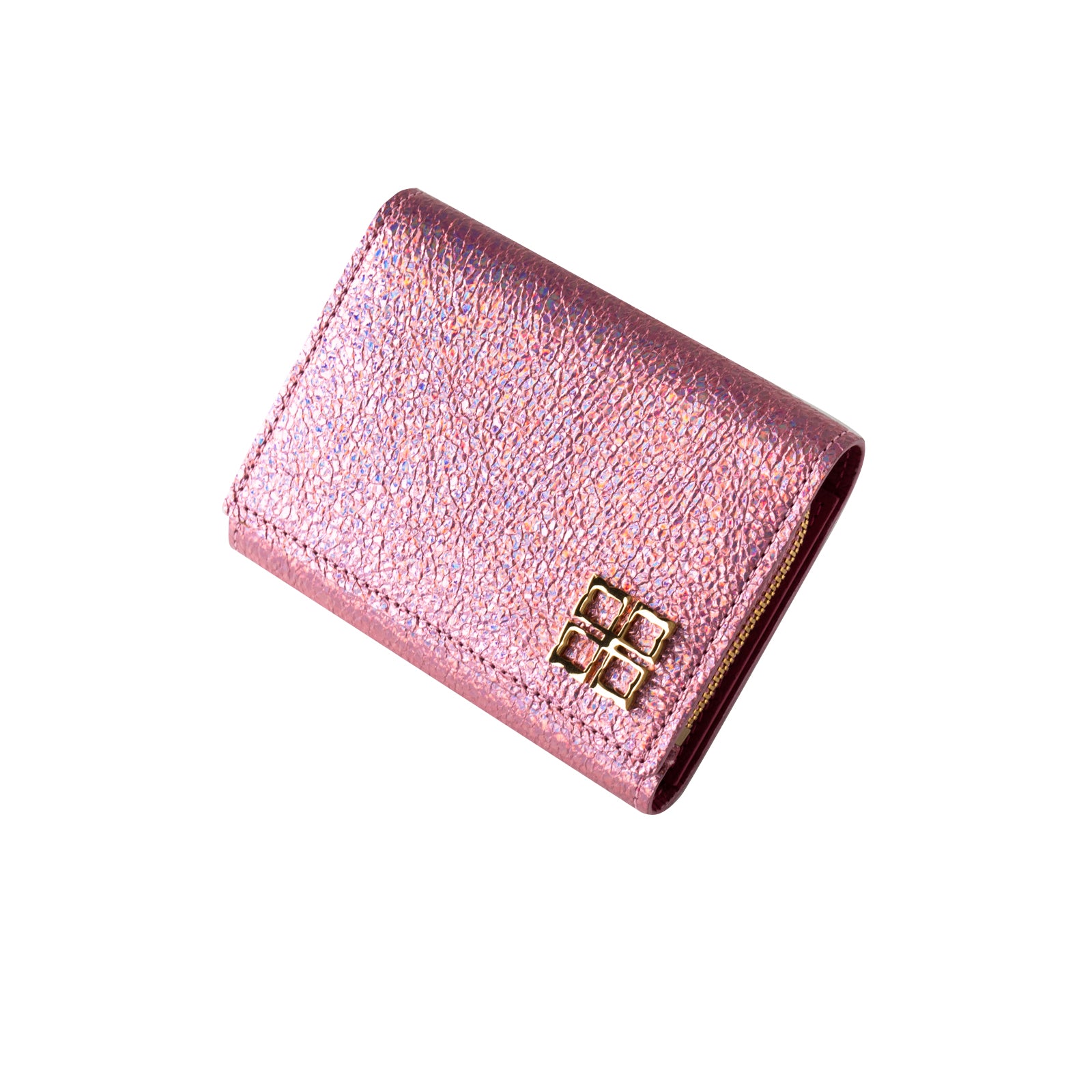 [Made to order 10/18 (Fri) - 10/31 (Thu)] Handy Wallet Opera Lily Grande Prism Leather / Aurora Rose 