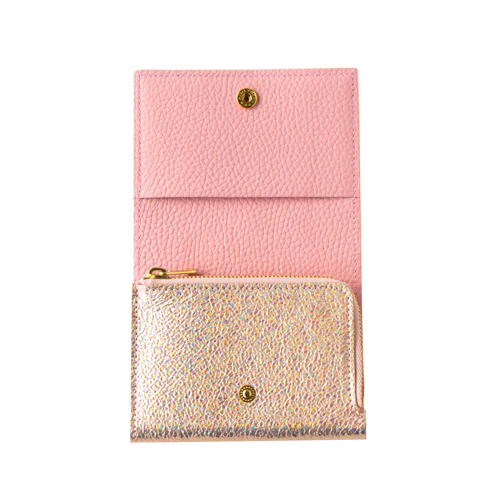 [Made to order 10/18 (Fri) - 10/31 (Thu)] Handy Wallet Opera Lily Grande Prism Leather / Aurora Pink 