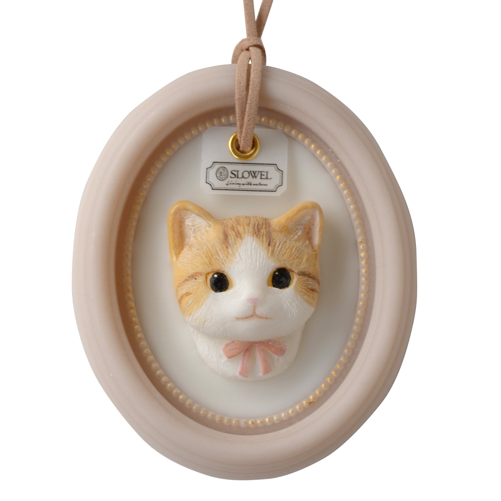 [10/22 (Tue) 1-day only, pre-order sale] [Limited quantity] SLOWEL CANDLE fragrance wax sachet / "Hachiware brown tabby cat"