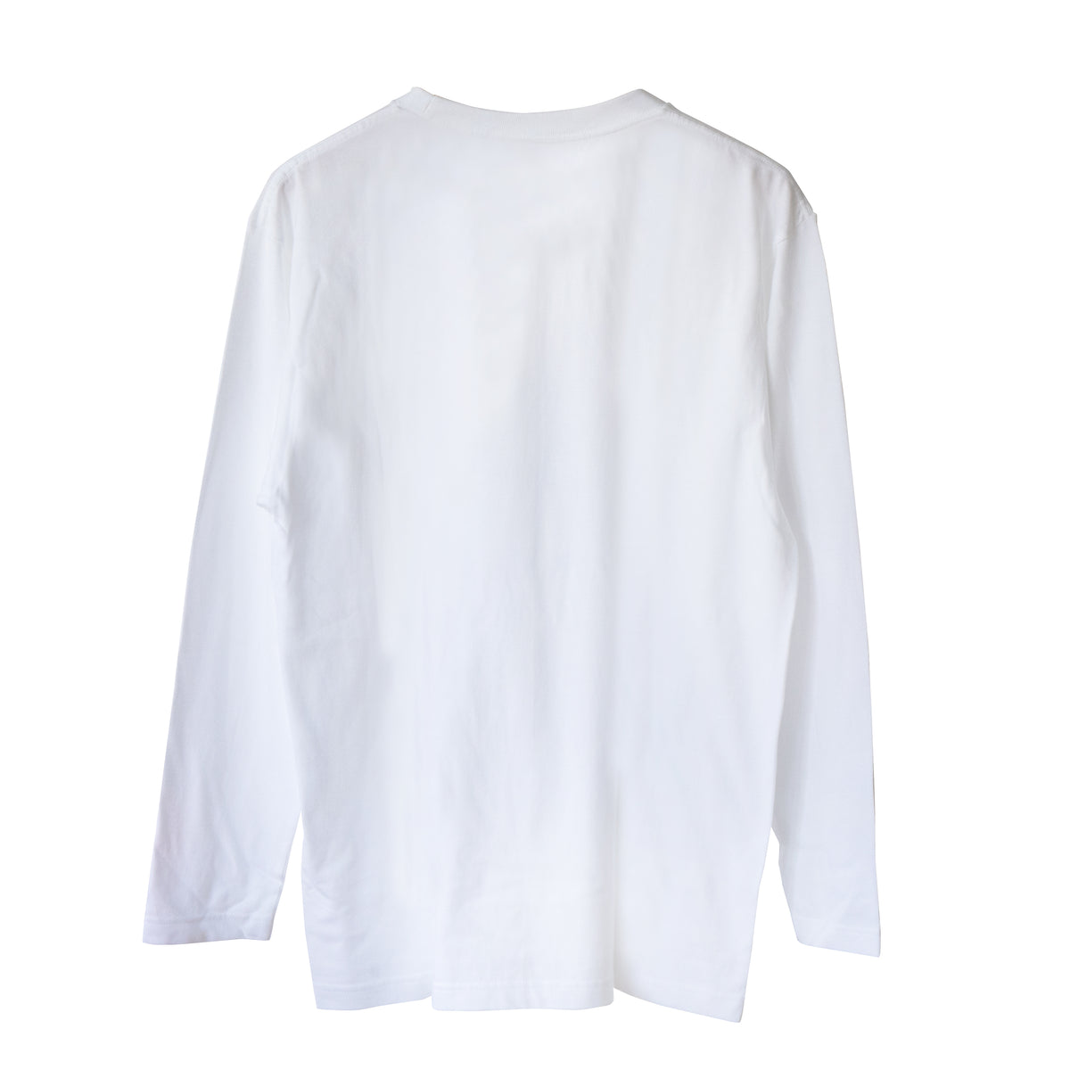 【受注生産：9/25(金)22:00〜27(日)】うちのこプリントロングTシャツ  /  ホワイト