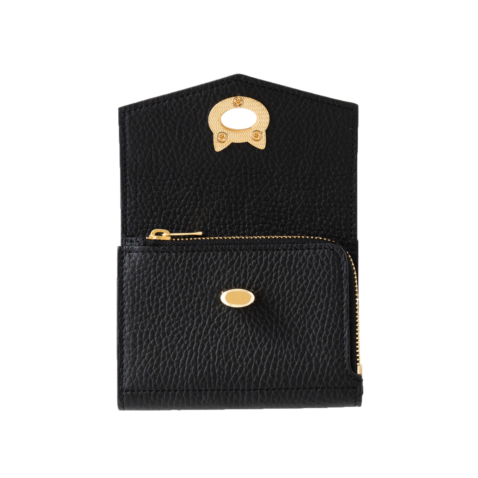 [11/8 (Fri) One-day only, pre-order sales] Handy Wallet Nyapera Grande Cuir Mache / Black