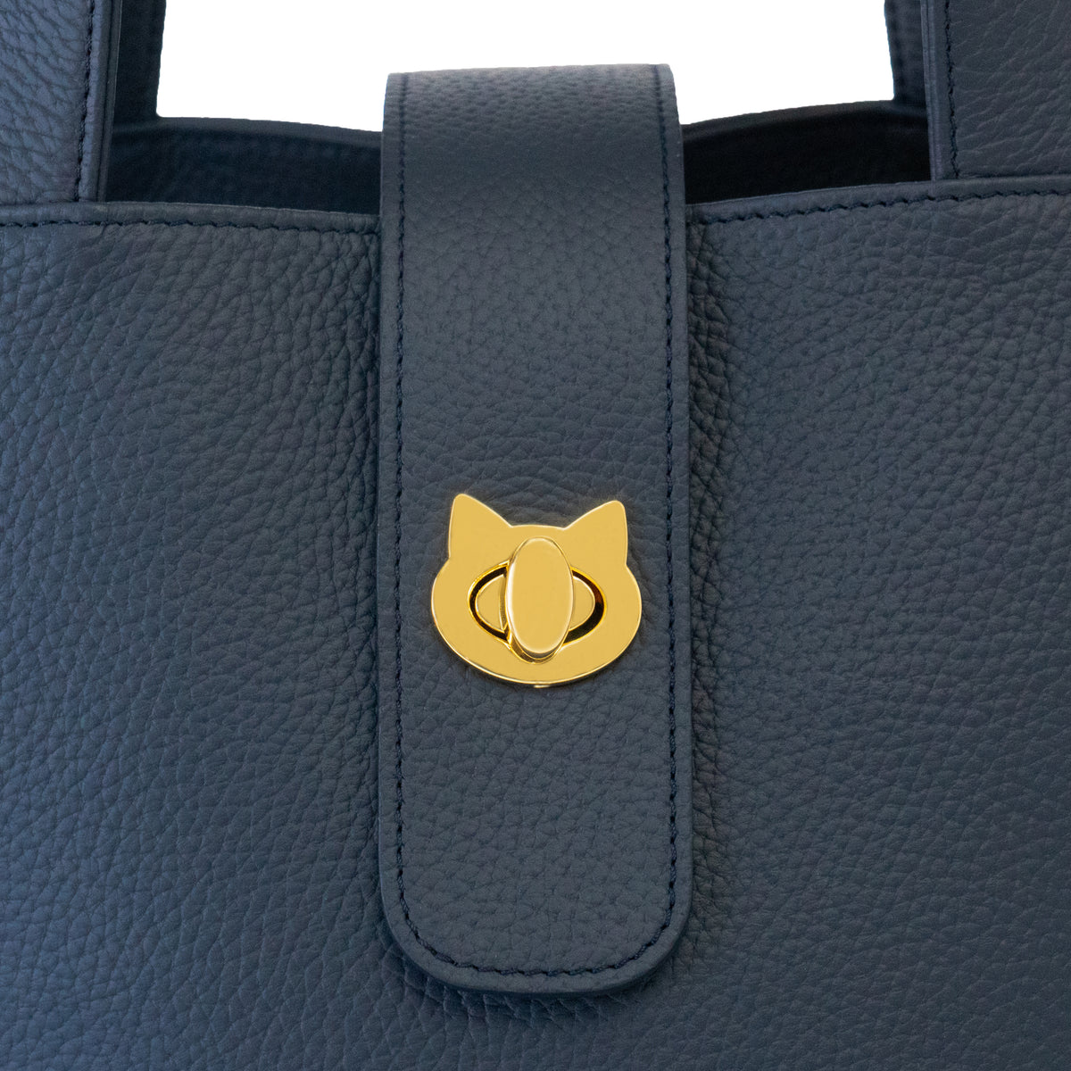【受注販売：10/9(金)22:00〜13(火)】バケットバッグ・PAW (パウ)   キュイール・マッシュ  / ブルーニュイ