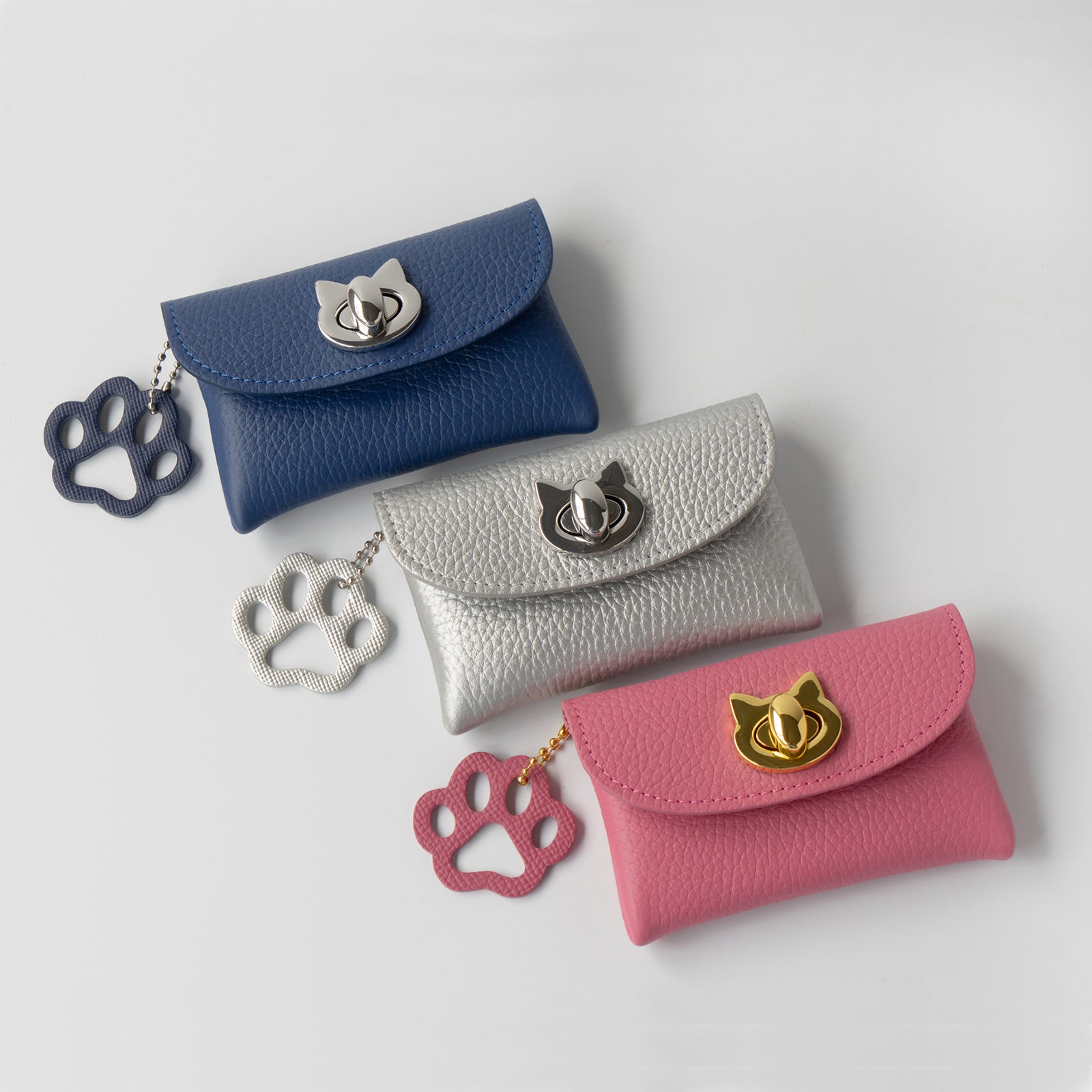 【10/7(火)22:00～ 26時間限定販売】【数量限定】フルーニャポーチ・ミニ　キュイール・マッシュ / チェリーピンク