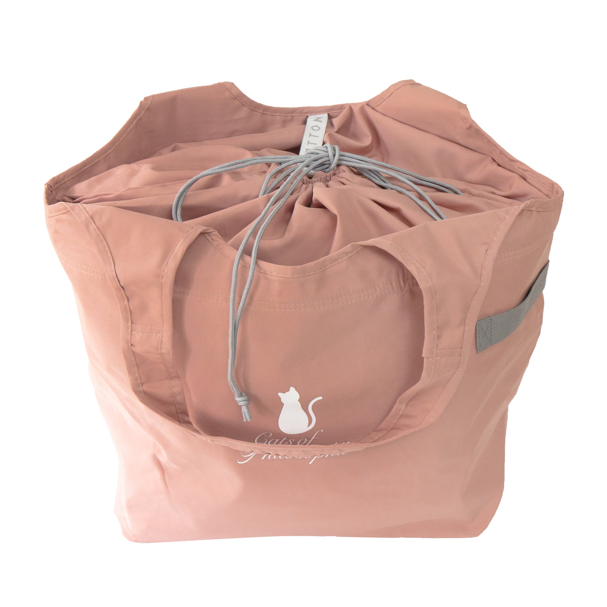 [Limited Quantity] Rescue Cat Charity Cooler Marche Bag / Smoke Pink