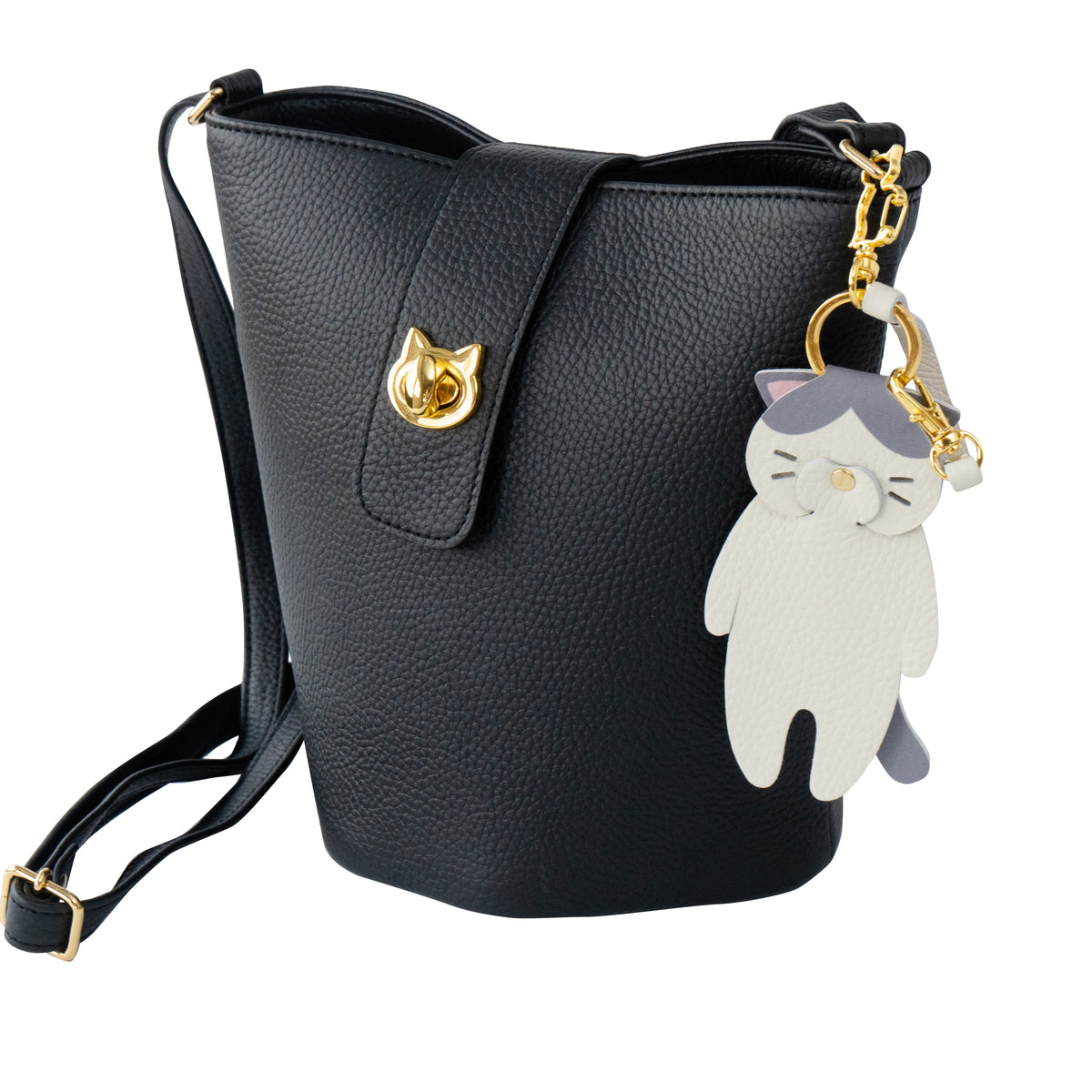 [Pre-order: 10/23 (Fri) 22:00 – 10/26 (Mon)] Printed Nyan Charm / Bicolor (Gray)