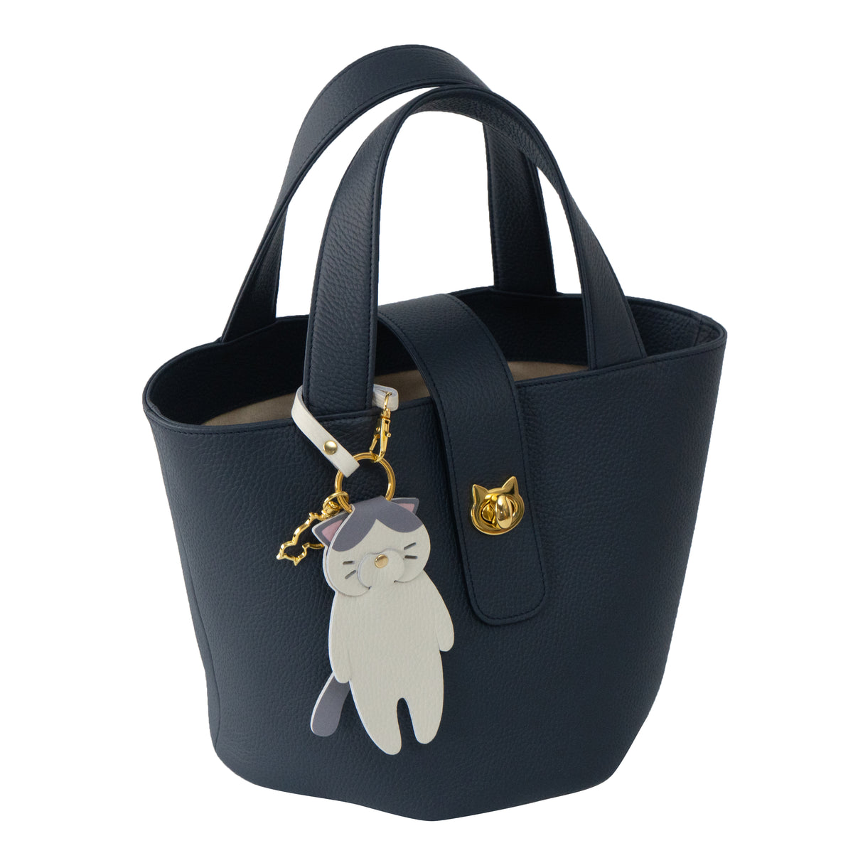 [Pre-order: 10/23 (Fri) 22:00 – 10/26 (Mon)] Printed Nyan Charm / Bicolor (Gray)