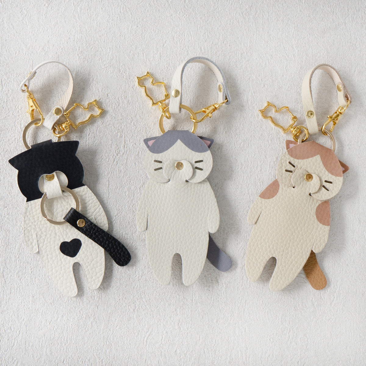 [Pre-order: 10/23 (Fri) 22:00 – 10/26 (Mon)] Printed Nyan Charm / Bicolor (Gray)