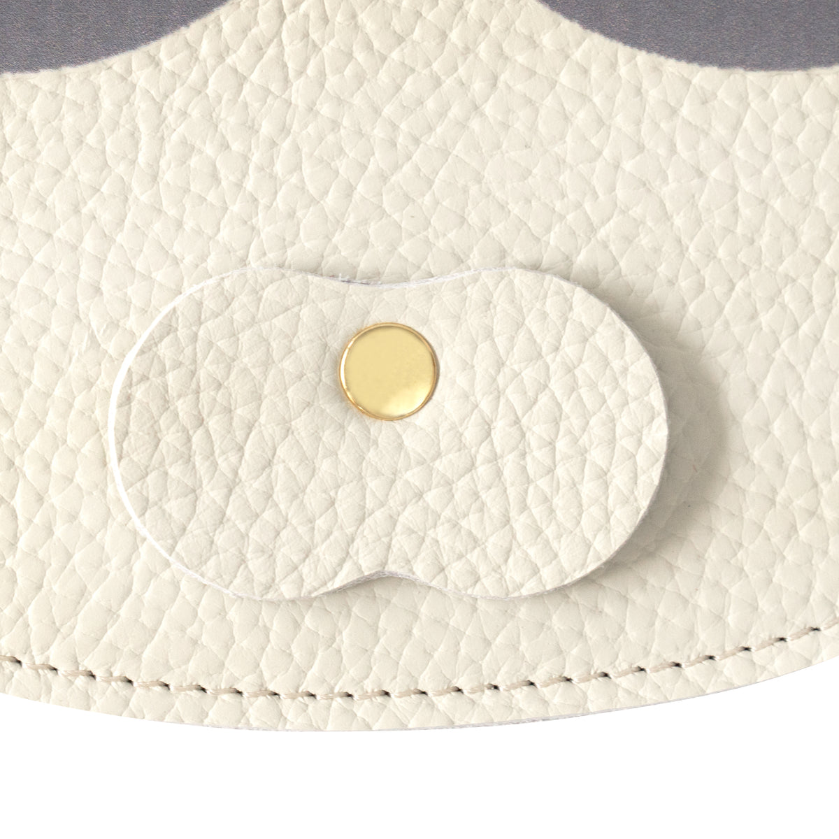 [Made-to-order: 10/23 (Fri) 22:00 - 10/26 (Mon)] Printed Nyan Face Pouch / Hachiware (Gray)