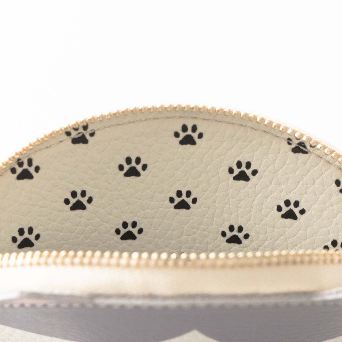[Made-to-order: 10/23 (Fri) 22:00 - 10/26 (Mon)] Printed Nyan Face Pouch / Hachiware (Gray)