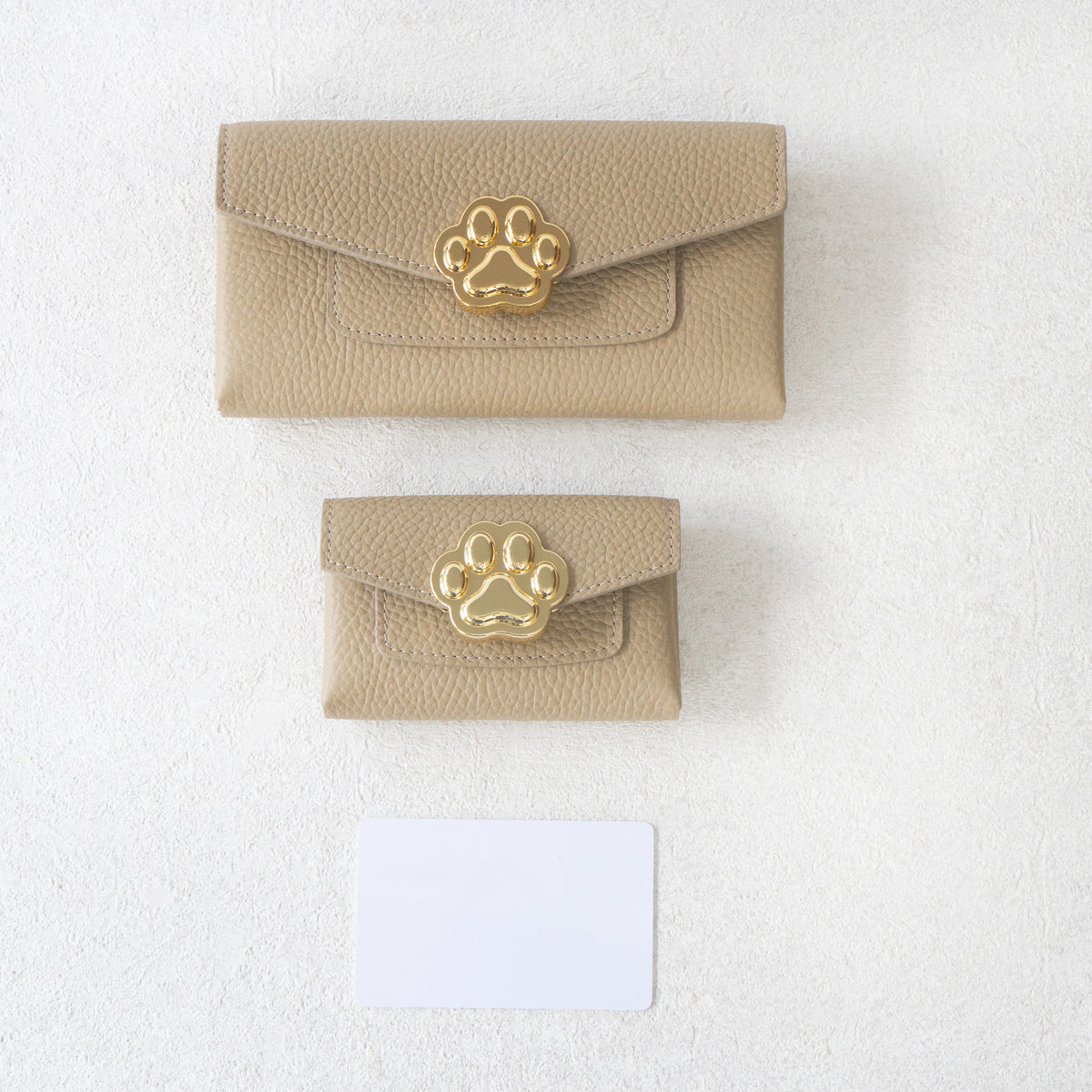 [Made-to-order: 10/23 (Fri) 22:00 - 10/26 (Mon)] Small Multi-case: Meowver Mini Cuir Mush / Turtledove