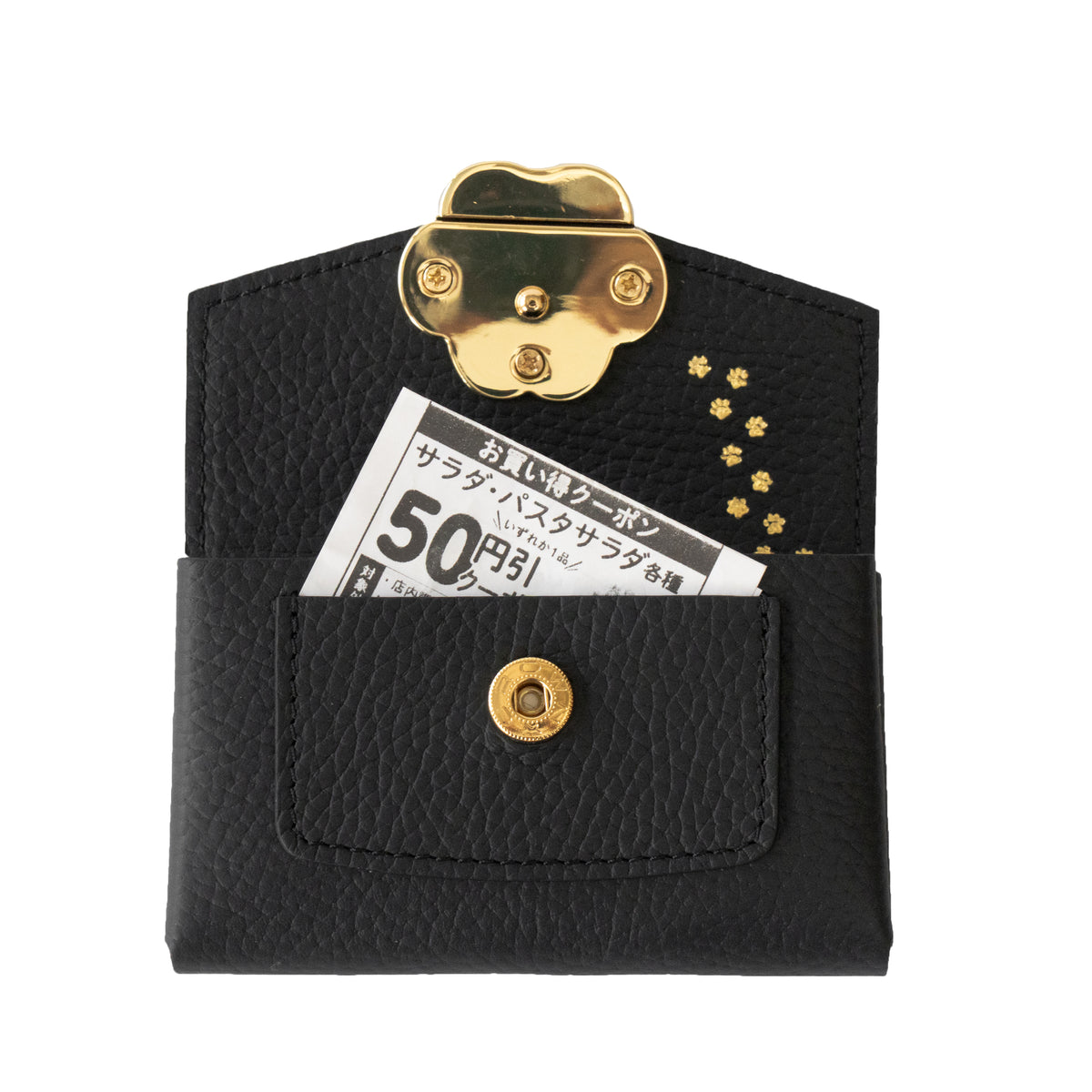 [Pre-order: Fri, Oct 23, 22:00 – Mon, Oct 26] Small Multi-Case: Meowver Mini Cuir Mache / Black