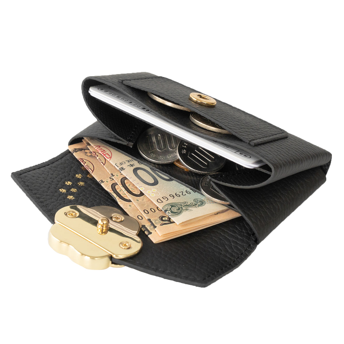 [Pre-order: Fri, Oct 23, 22:00 – Mon, Oct 26] Small Multi-Case: Meowver Mini Cuir Mache / Black
