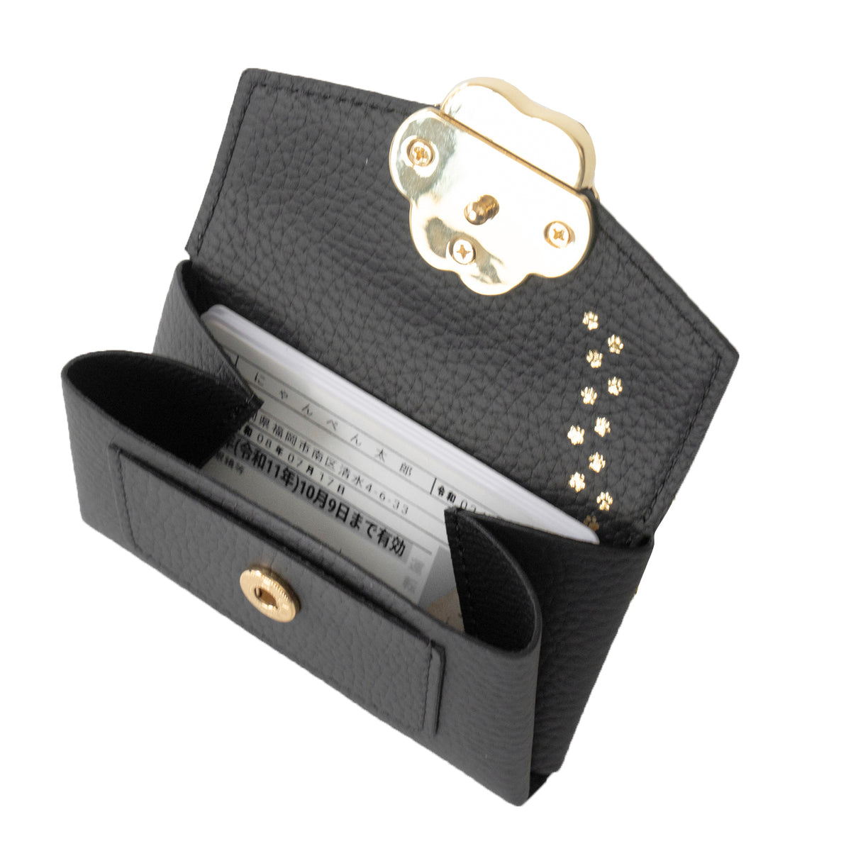 [Pre-order: Fri, Oct 23, 22:00 – Mon, Oct 26] Small Multi-Case: Meowver Mini Cuir Mache / Black