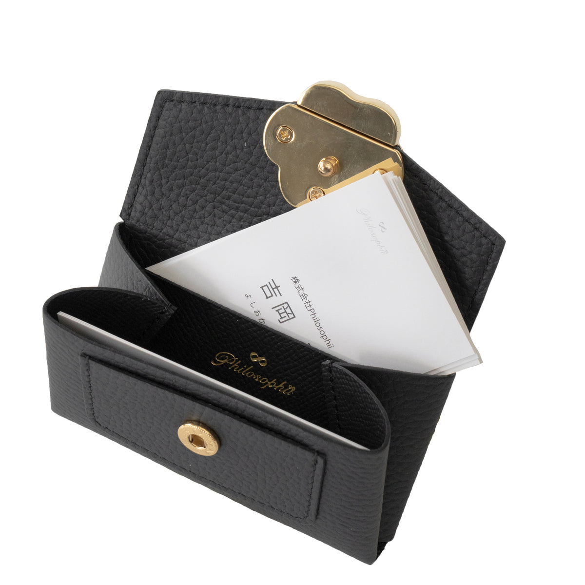 [Pre-order: Fri, Oct 23, 22:00 – Mon, Oct 26] Small Multi-Case: Meowver Mini Cuir Mache / Black