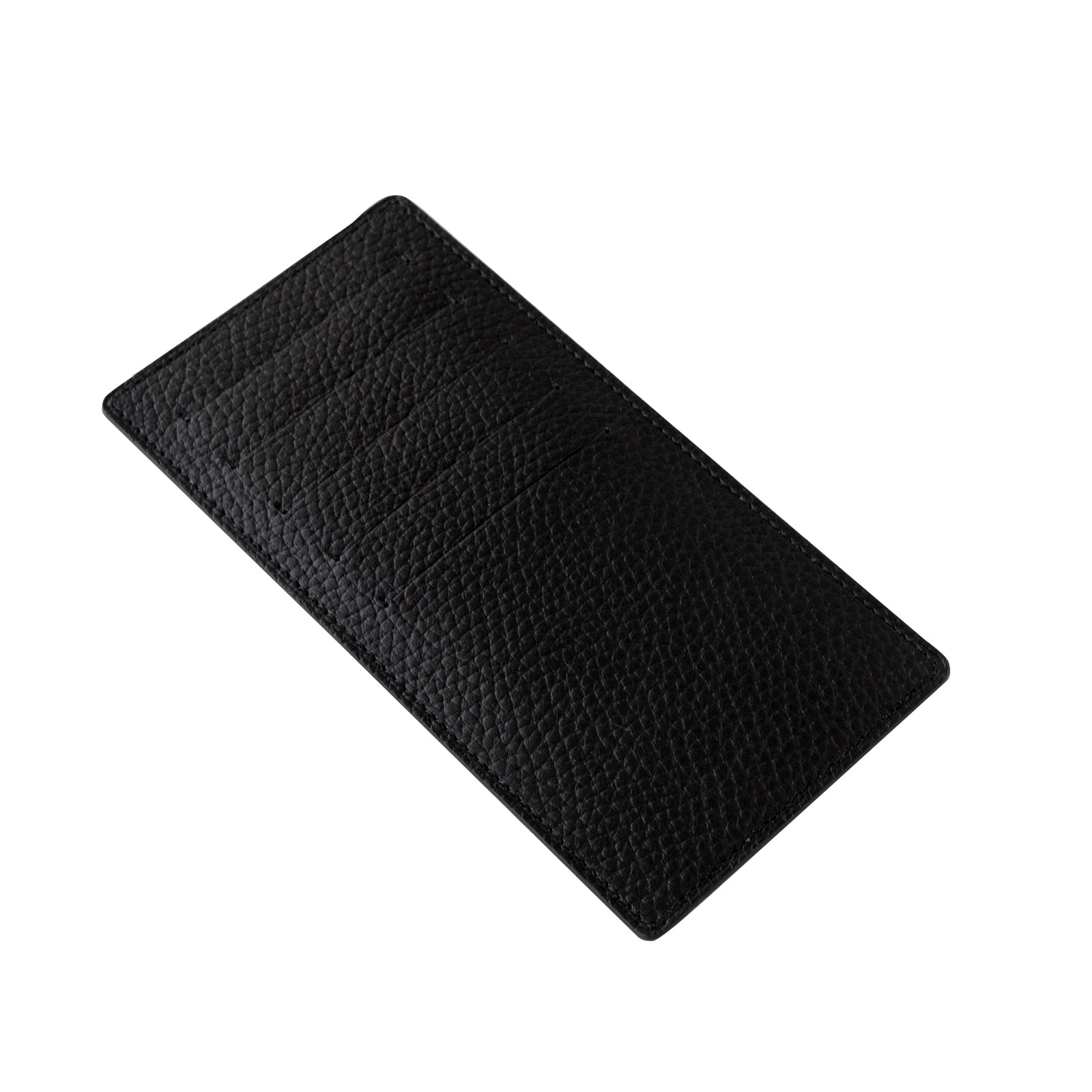 [Limited to 3 days only, available for pre-order from 12/1 (Sun) to 12/3 (Tue)] Flap Wallet Fleur Long (with inner card case and back pocket) Cuir Mache / Black