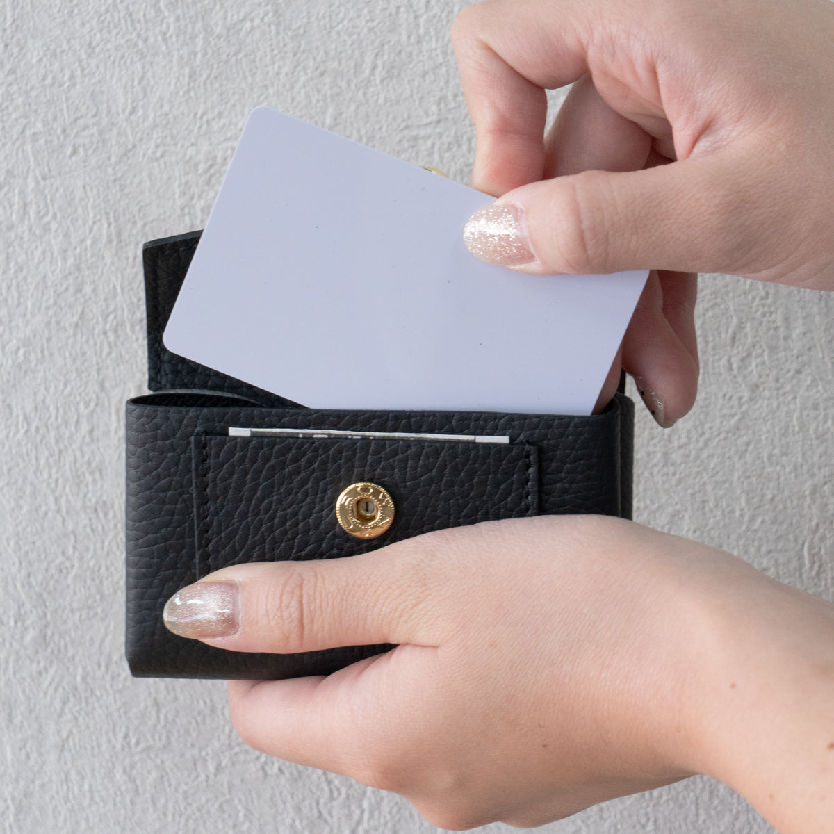 [Pre-order: Fri, Oct 23, 22:00 – Mon, Oct 26] Small Multi-Case: Meowver Mini Cuir Mache / Black