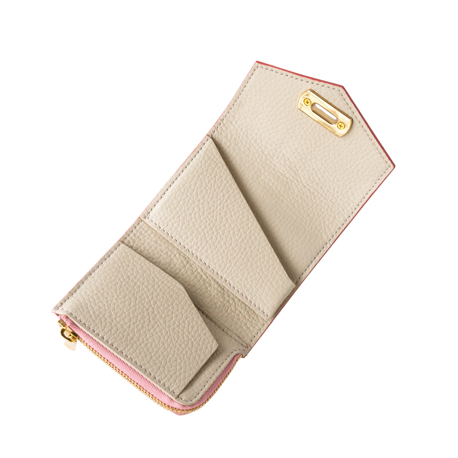 [Year-end Thanksgiving Sale] Handy Wallet Opera Python (Color) / Shell Pink