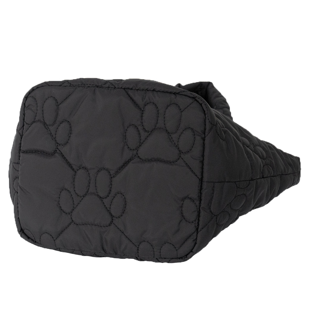 [Limited Quantity] [Pre-order: Sun, Nov 1, 22:00 – Tue, Nov 3] PAW Quilted Tote Bag - Mini / Black
