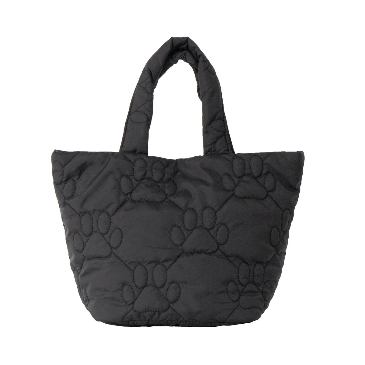 [Limited Quantity] [Pre-order: Sun, Nov 1, 22:00 – Tue, Nov 3] PAW Quilted Tote Bag - Mini / Black