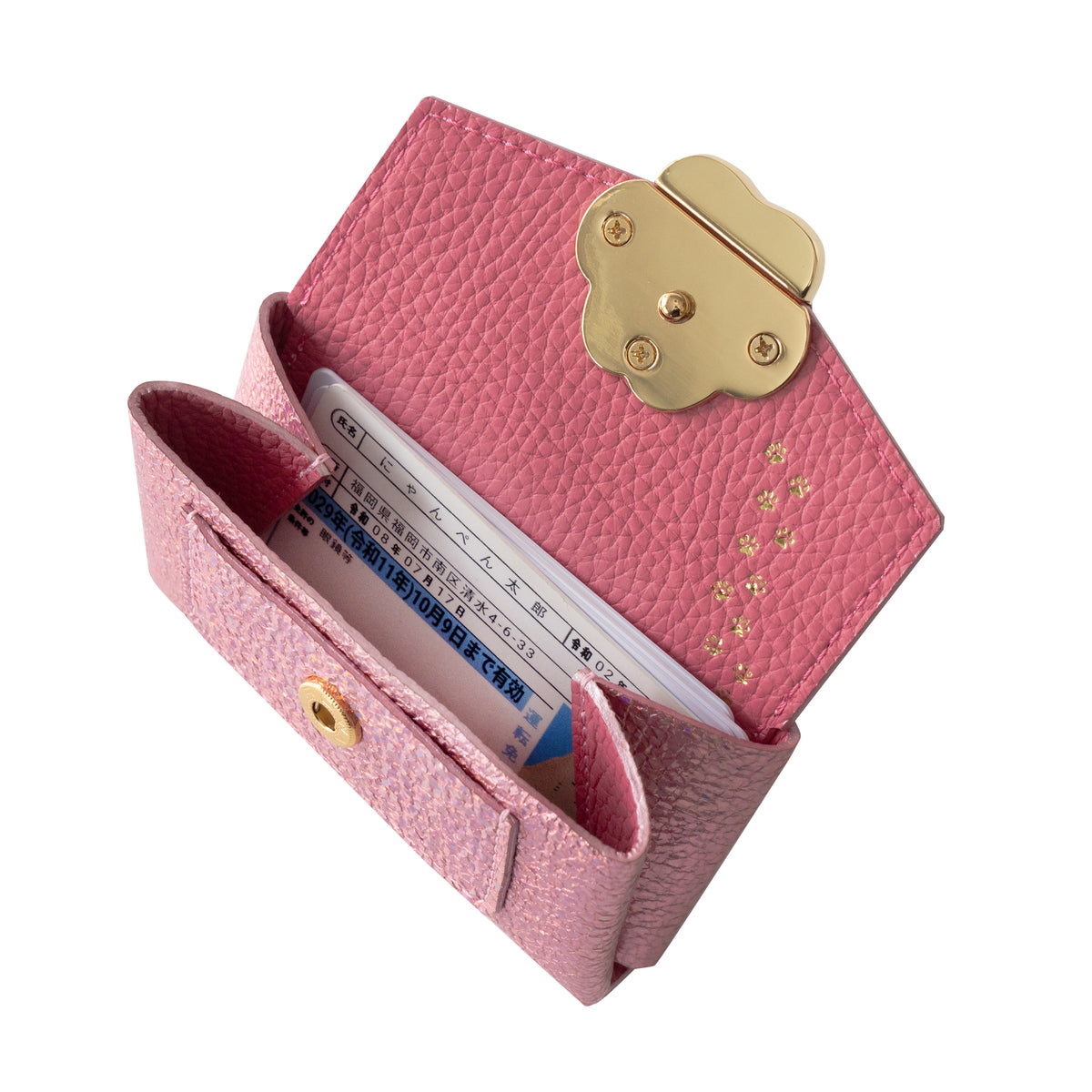 【Made-to-Order: Fri, Nov 6, 10:00 PM – Mon, Nov 9】Small Multi Case · Miaouvere Mini   Prism Leather /  Aurora Rose