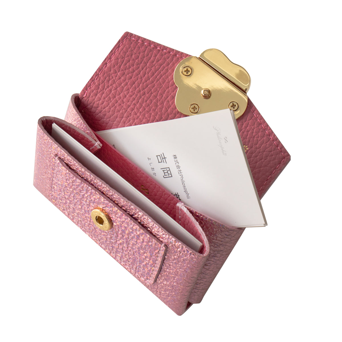【Made-to-Order: Fri, Nov 6, 10:00 PM – Mon, Nov 9】Small Multi Case · Miaouvere Mini   Prism Leather /  Aurora Rose
