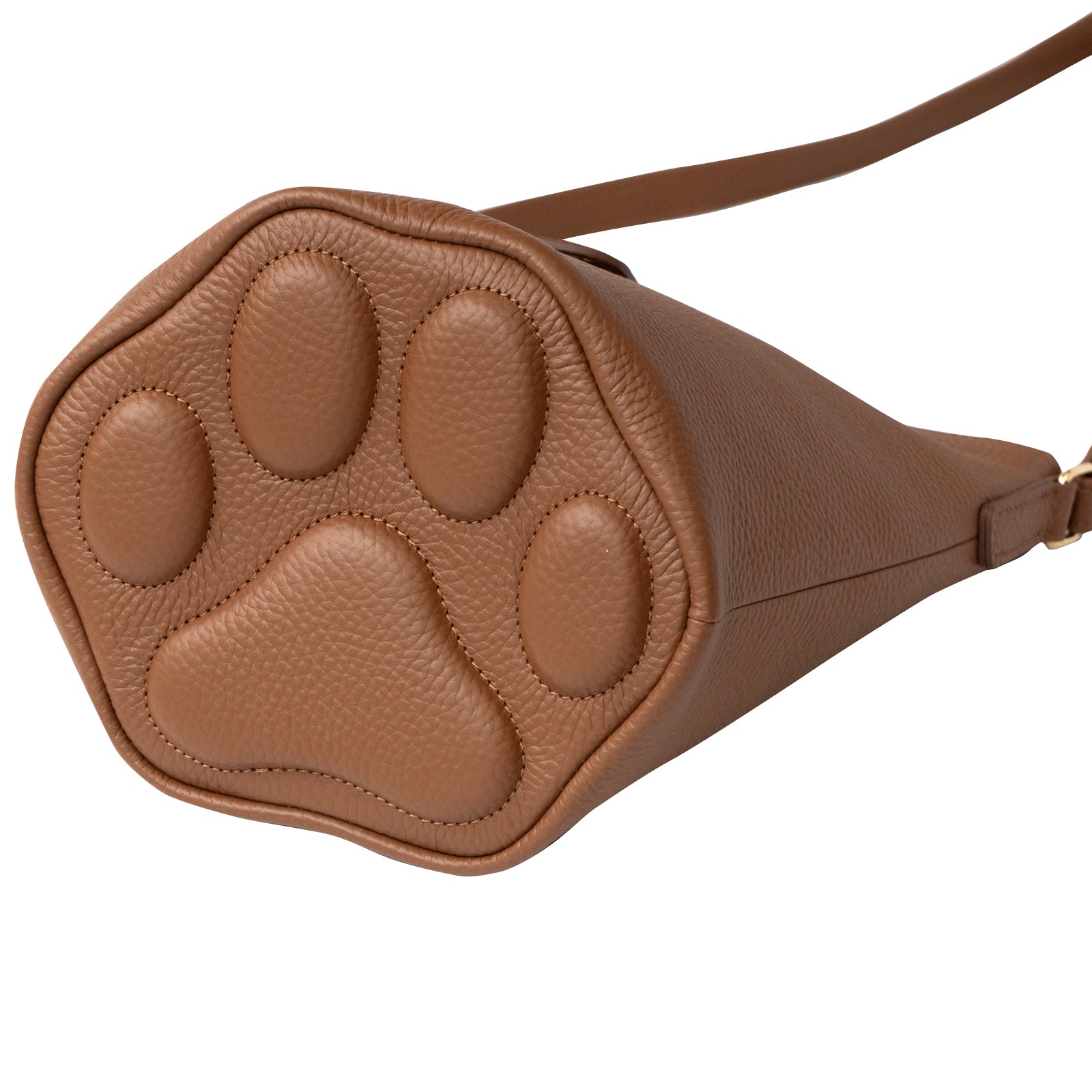 ショルダーバッグ  PAW (パウ)   キュイール・マッシュ / キャメル