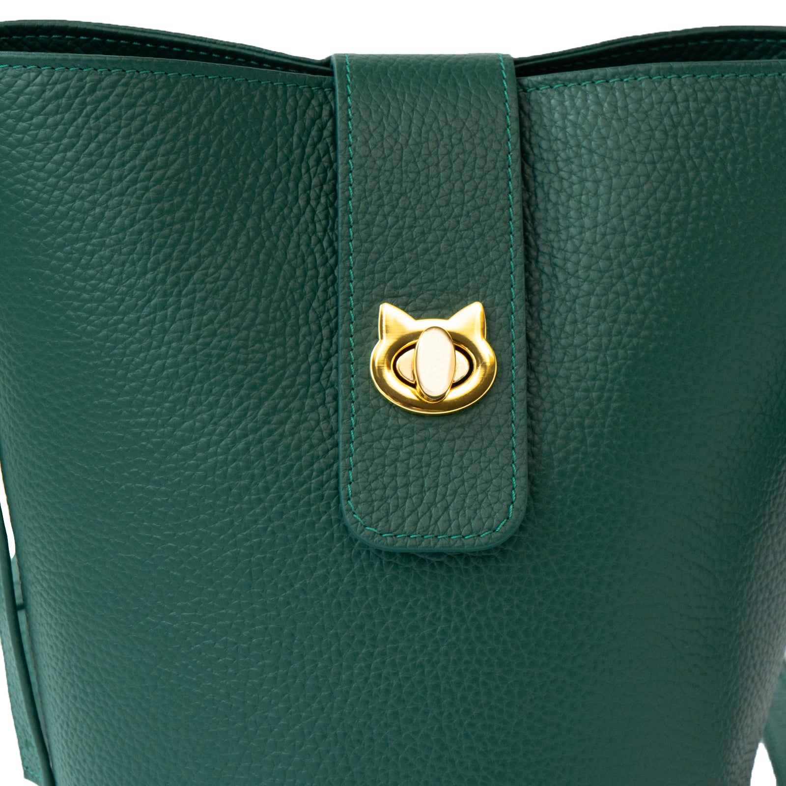 ショルダーバッグ  PAW (パウ)   キュイール・マッシュ / エメラルド