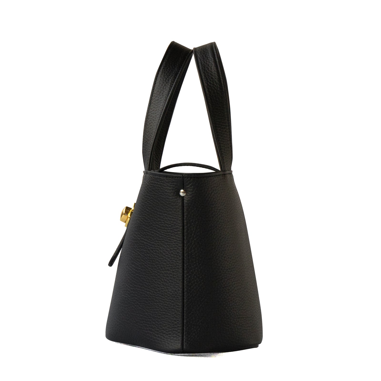 【12/7(日)22:00～ 26時間限定販売】【数量限定】 チェーンショルダー付きミニバッグ・PAW  (パウ)   / ブラック [選べる金具]