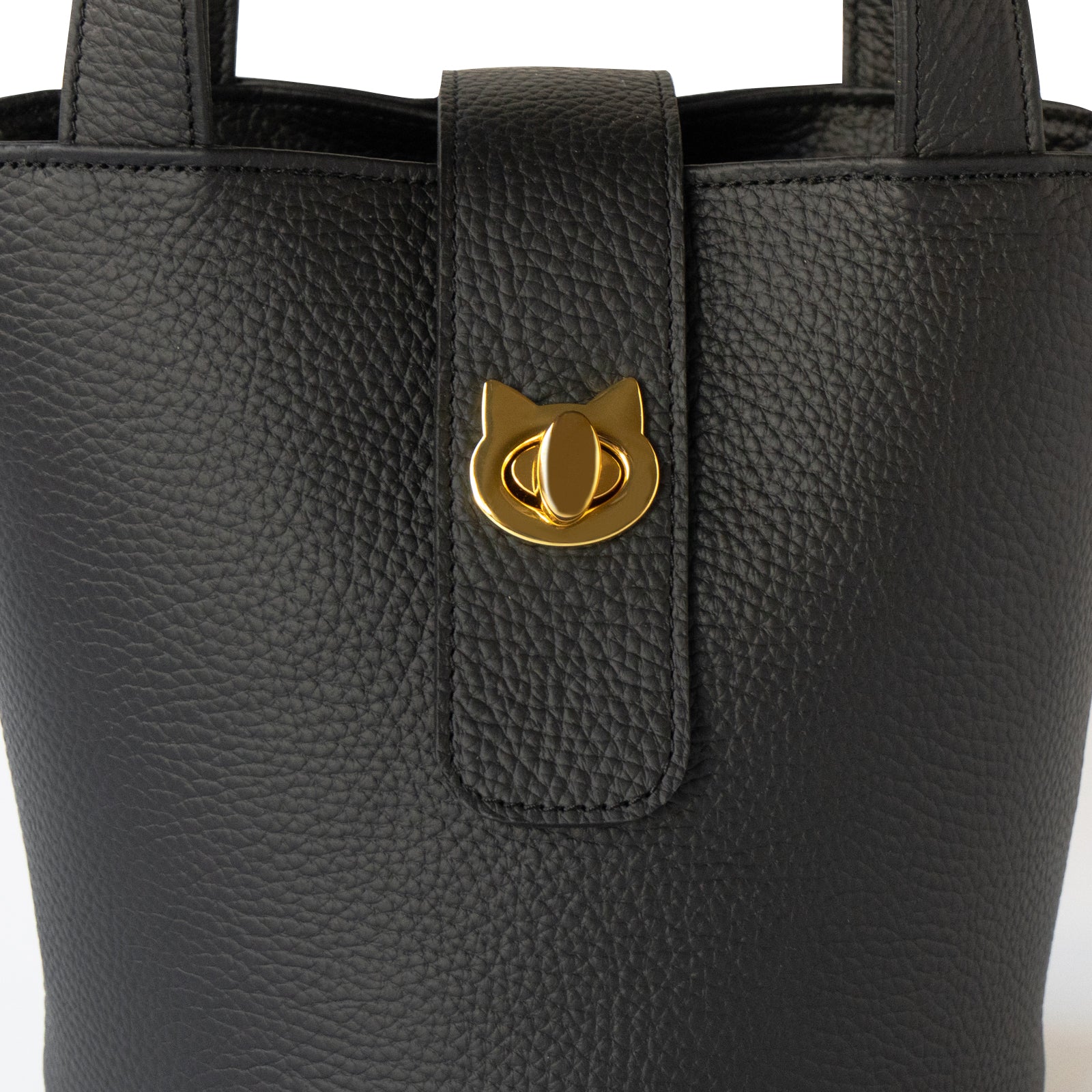 【12/7(日)22:00～ 26時間限定販売】【数量限定】 チェーンショルダー付きミニバッグ・PAW  (パウ)   / ブラック [選べる金具]