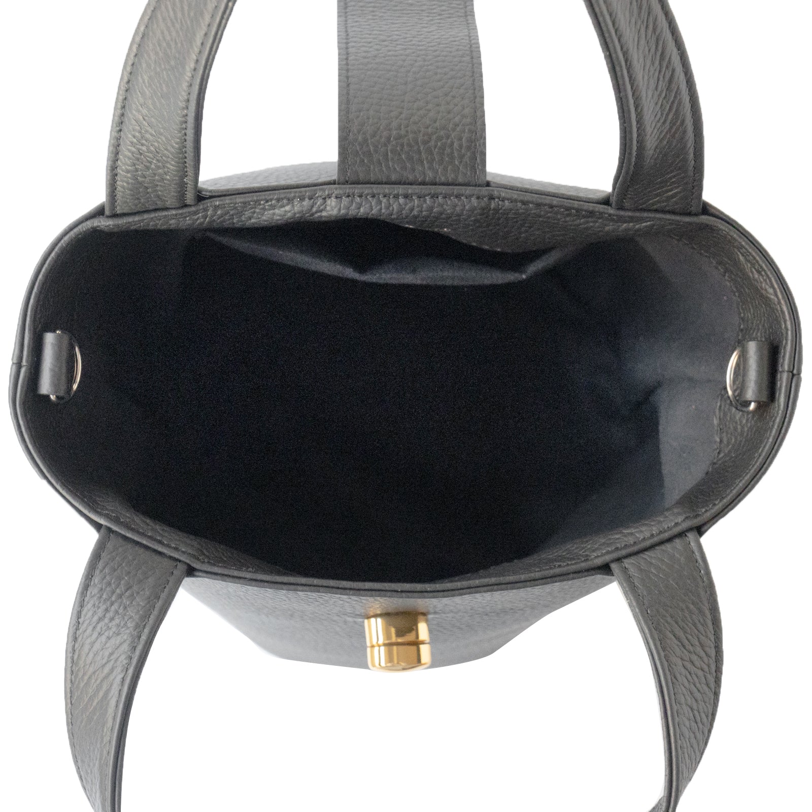 【12/7(日)22:00～ 26時間限定販売】【数量限定】 チェーンショルダー付きミニバッグ・PAW  (パウ)   / ブラック [選べる金具]