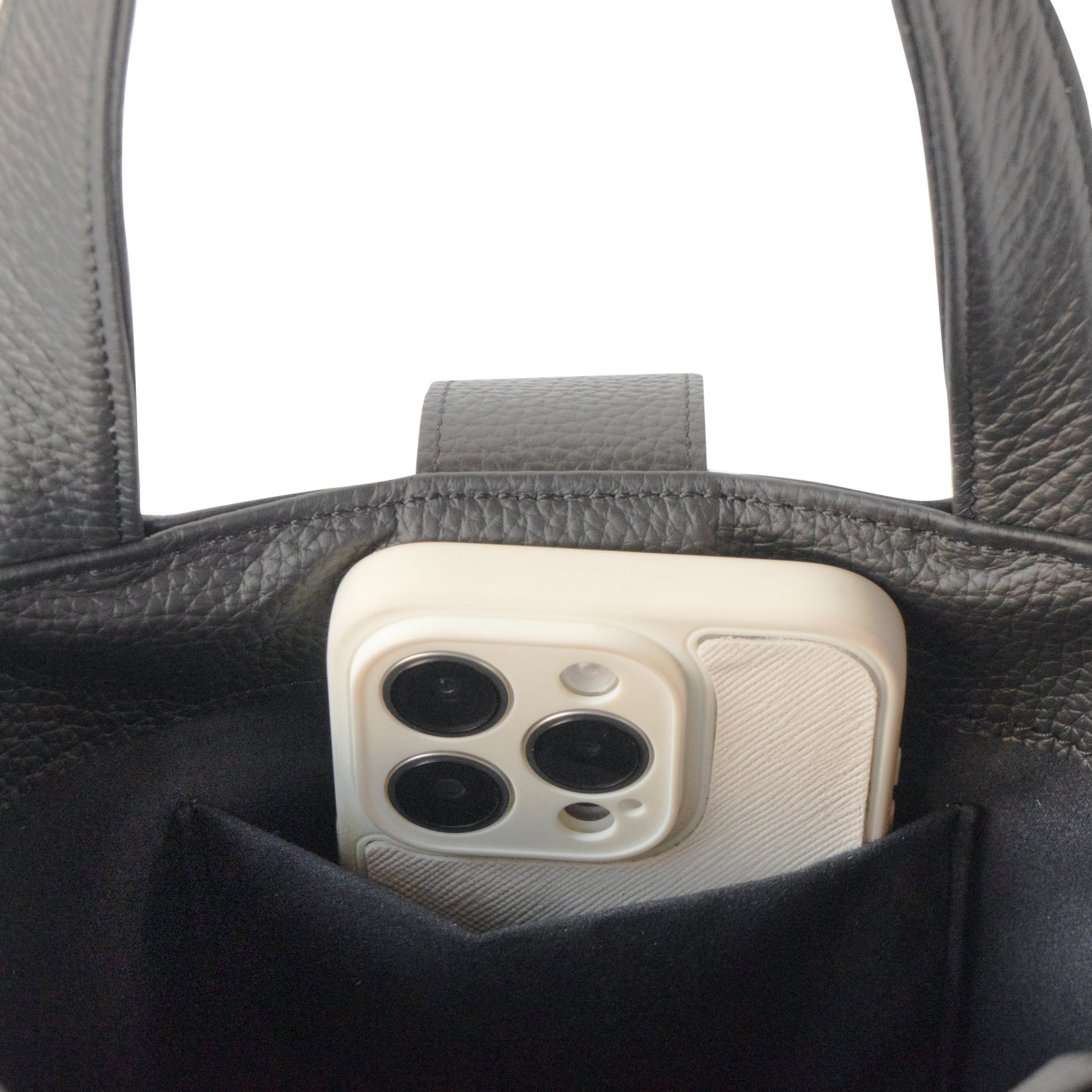 【12/7(日)22:00～ 26時間限定販売】【数量限定】 チェーンショルダー付きミニバッグ・PAW  (パウ)   / ブラック [選べる金具]