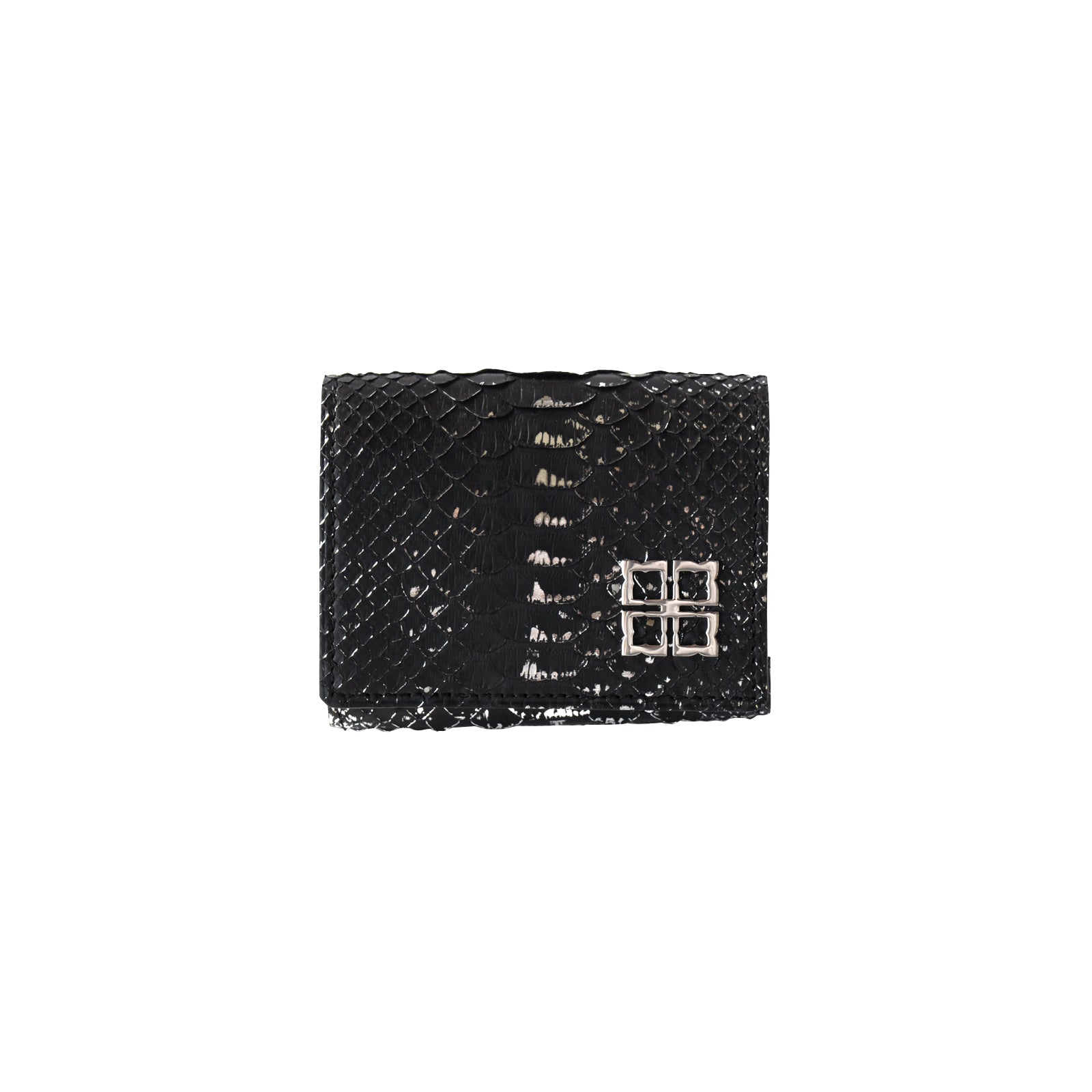 Handy Wallet Opera Lily Foil Python / Silver Black