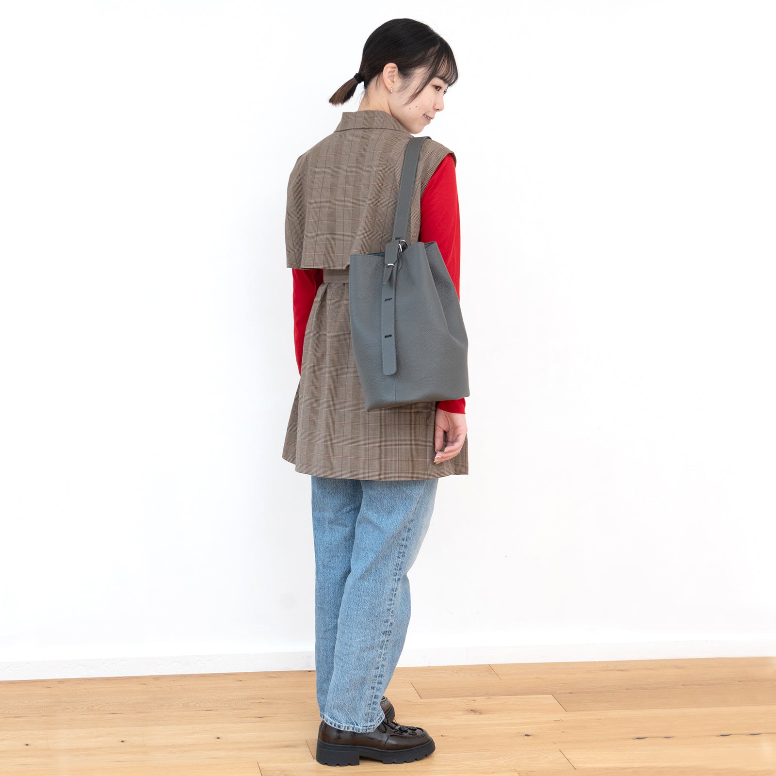 【11/21(金)22:00～ 26時間限定販売】【数量限定】3WAYバッグ PAW (パウ)    キュイール・マッシュ  /  グラファイト