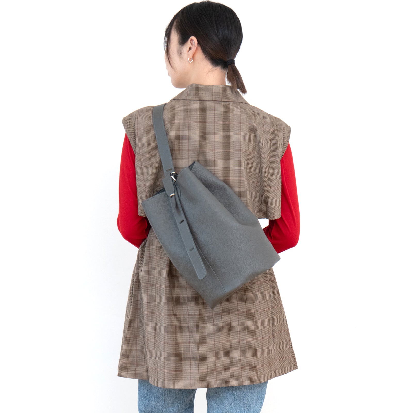 【11/21(金)22:00～ 26時間限定販売】【数量限定】3WAYバッグ PAW (パウ)    キュイール・マッシュ  /  グラファイト