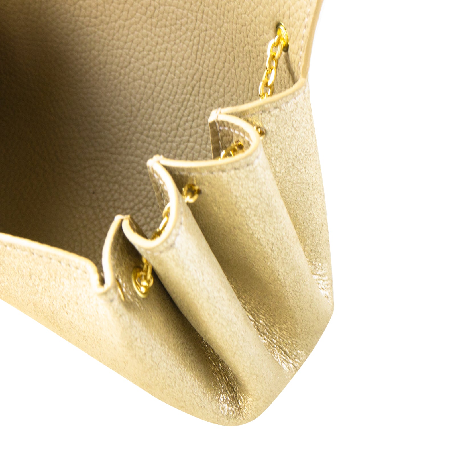 [1/1 (Wed) ~ 1/3 (Fri) 3-day limited time sale] Sparkling Shell Pochette CAT / Gold