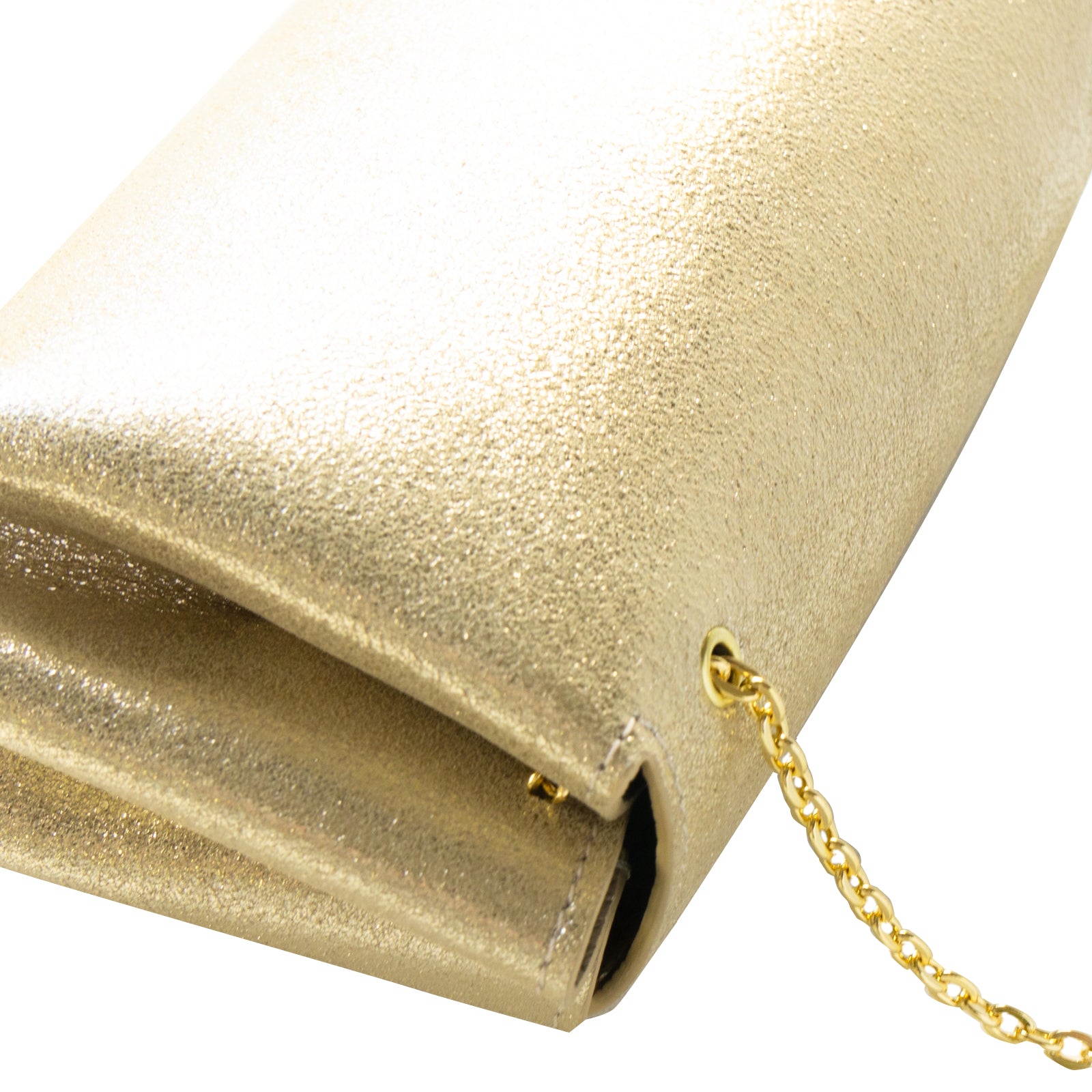 [1/1 (Wed) ~ 1/3 (Fri) 3-day limited time sale] Sparkling Shell Pochette CAT / Gold