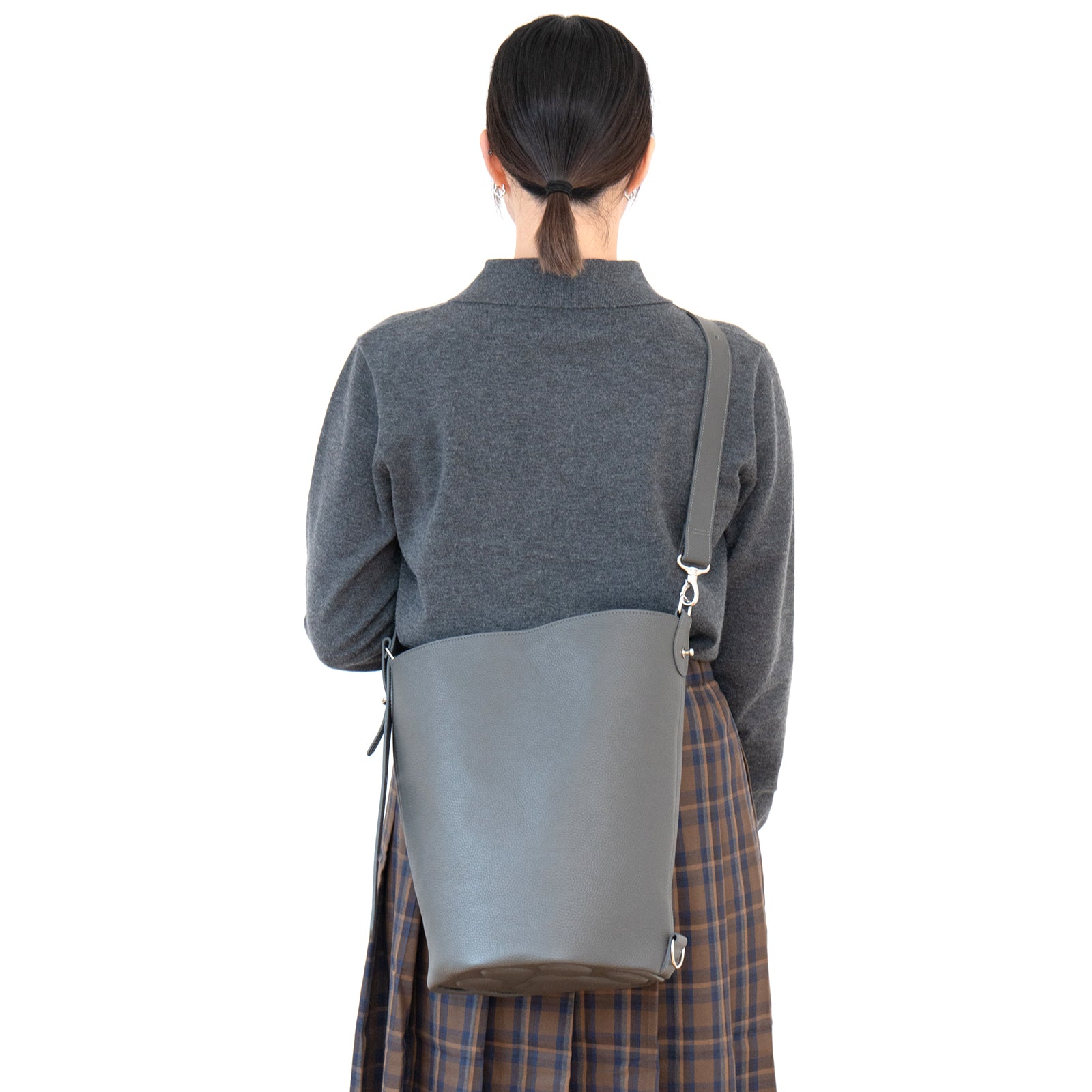 【11/21(金)22:00～ 26時間限定販売】【数量限定】3WAYバッグ PAW (パウ)    キュイール・マッシュ  /  グラファイト