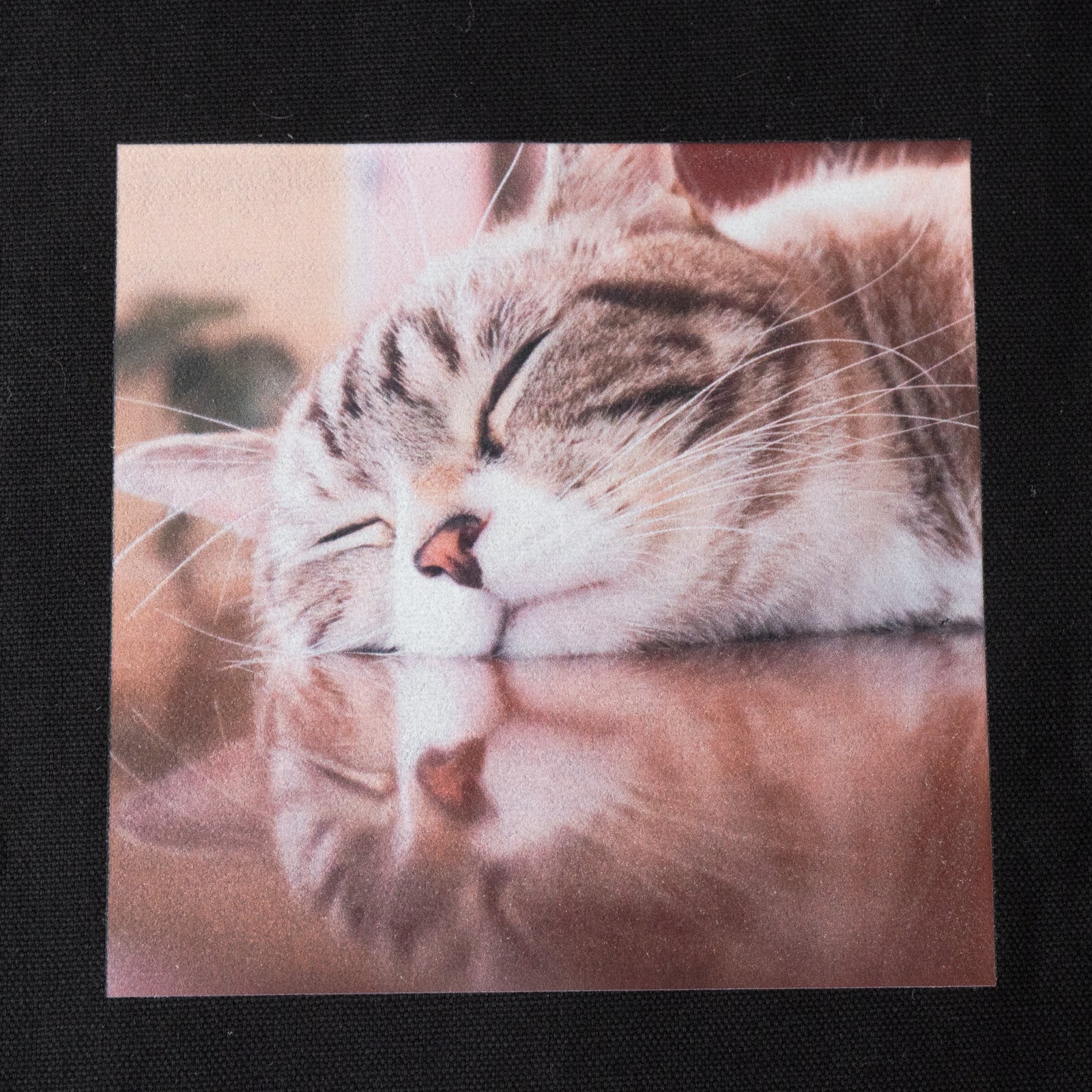 うちのこPHOTOトートバッグ・M  /ブラック