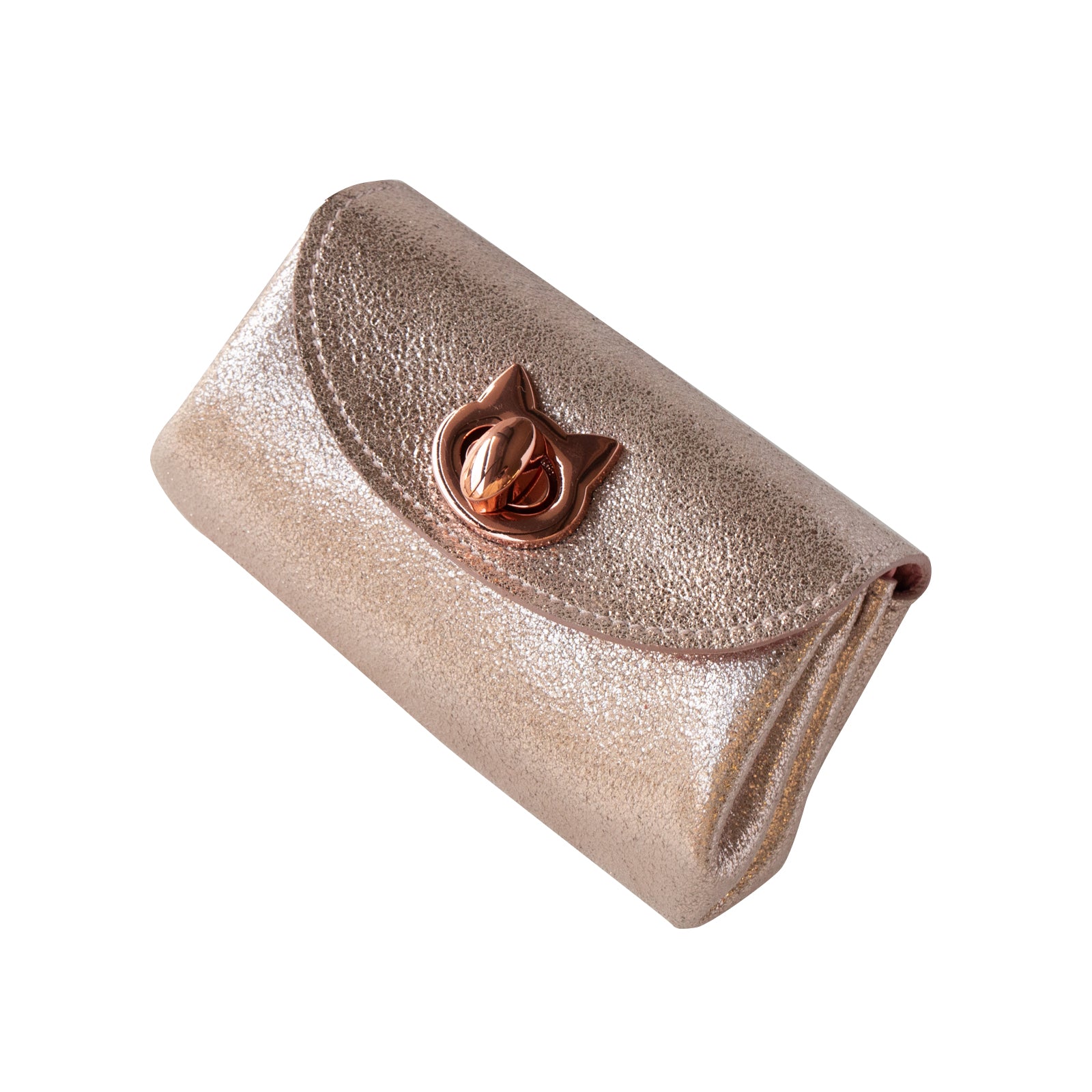 Sparkling Shell Wallet CAT / Rose Gold