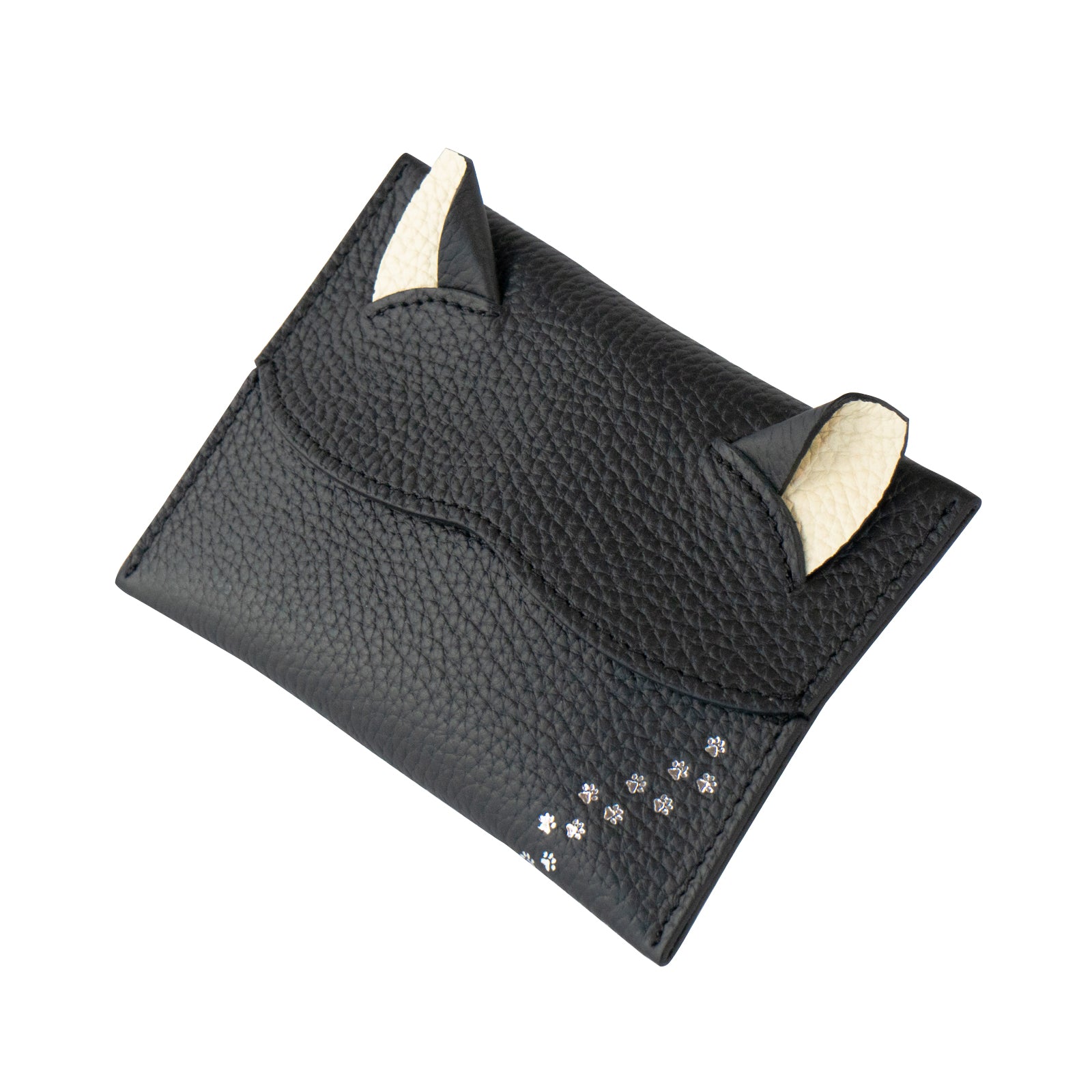 [復刻] ねこポケットティッシュケース 　キュイール・マッシュ  /  ブラック