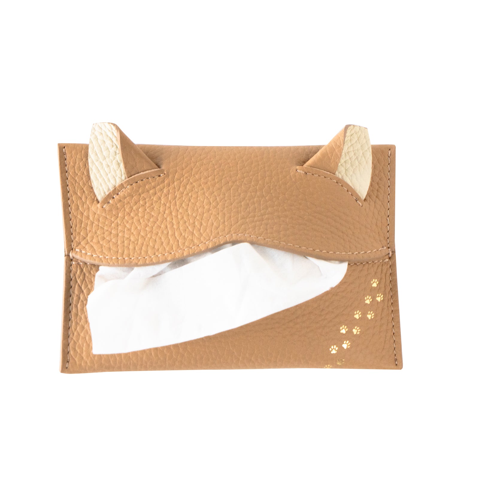 [復刻] ねこポケットティッシュケース 　キュイール・マッシュ  /  シャモア