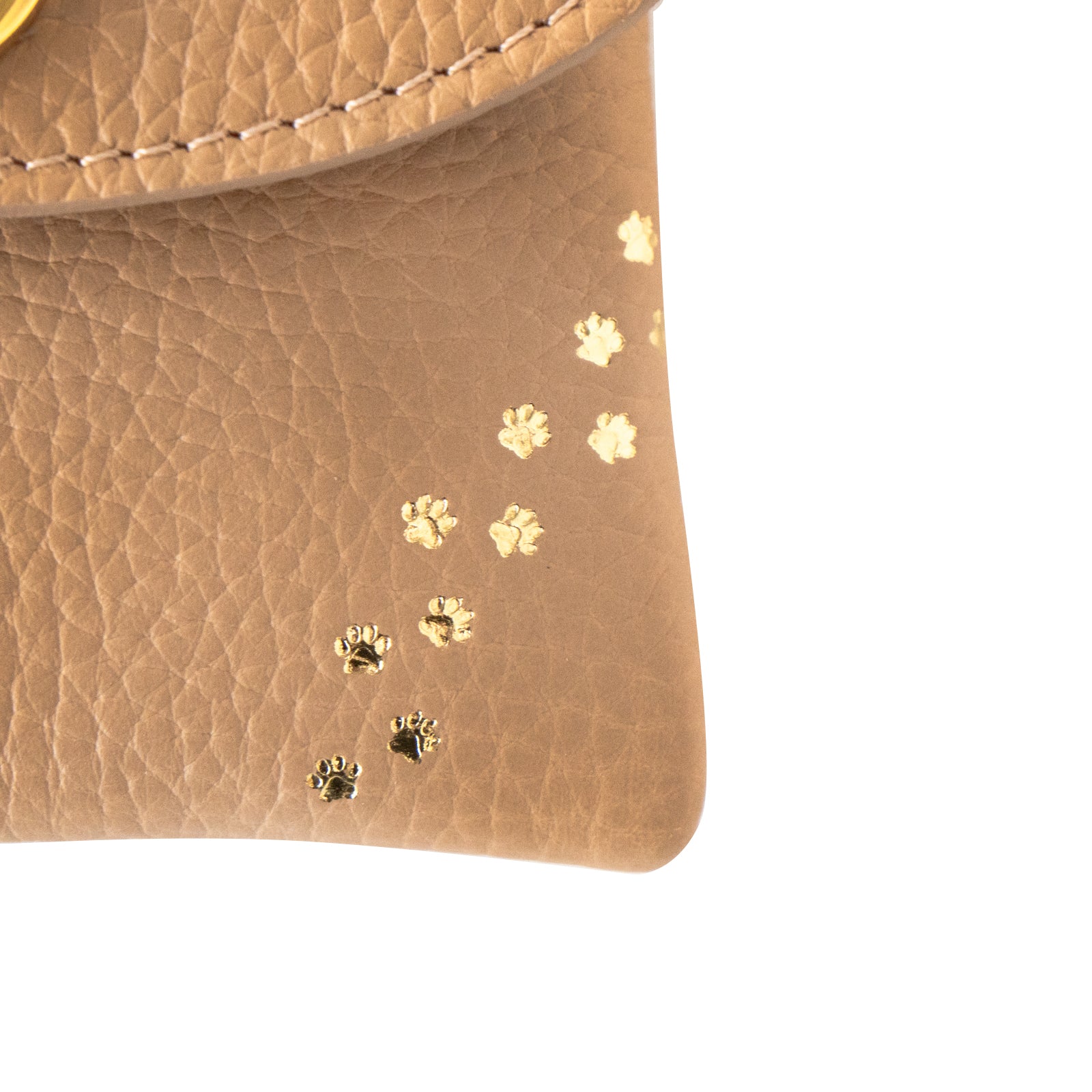 [復刻] フルーニャ スクエアポーチ　キュイール・マッシュ  /  シャモア