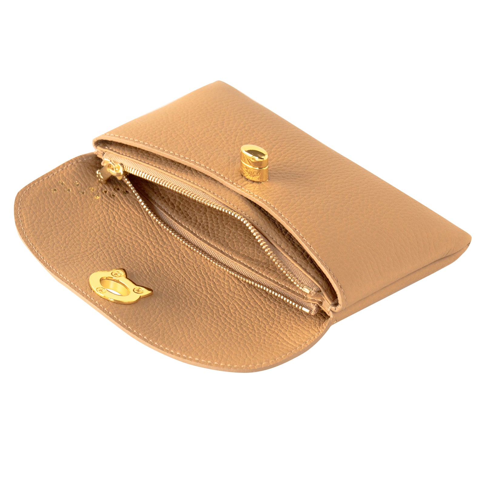 [復刻] フラップウォレット・フルーニャ ロング    キュイール・マッシュ / シャモア