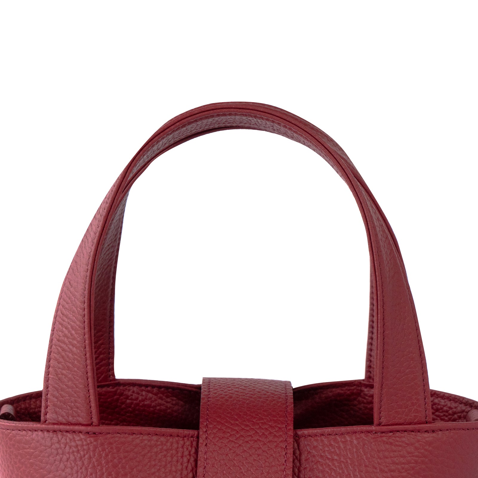 チェーンショルダー付きミニバッグ・PAW  (パウ)   / ボルドー