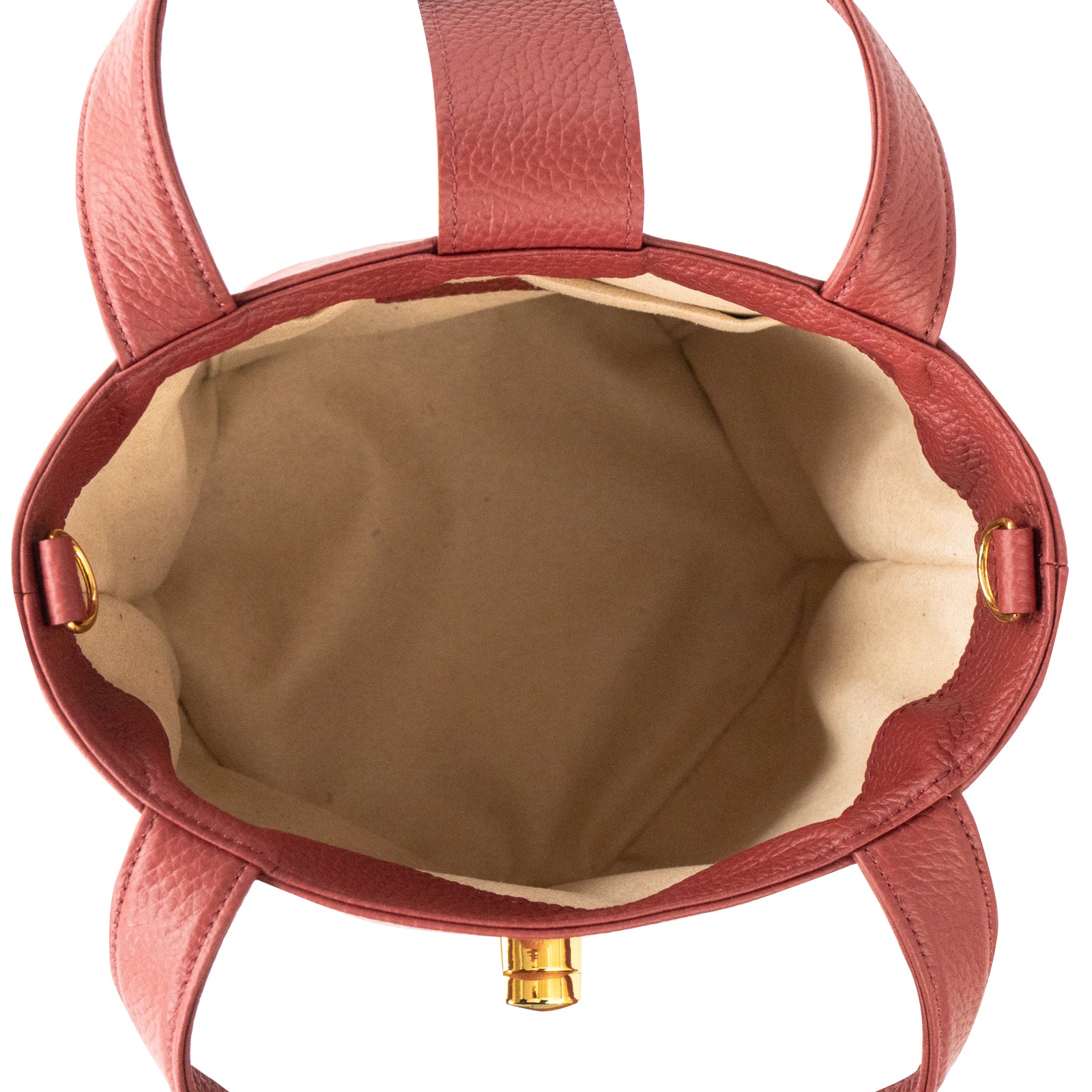 チェーンショルダー付きミニバッグ・PAW  (パウ)   / ボルドー