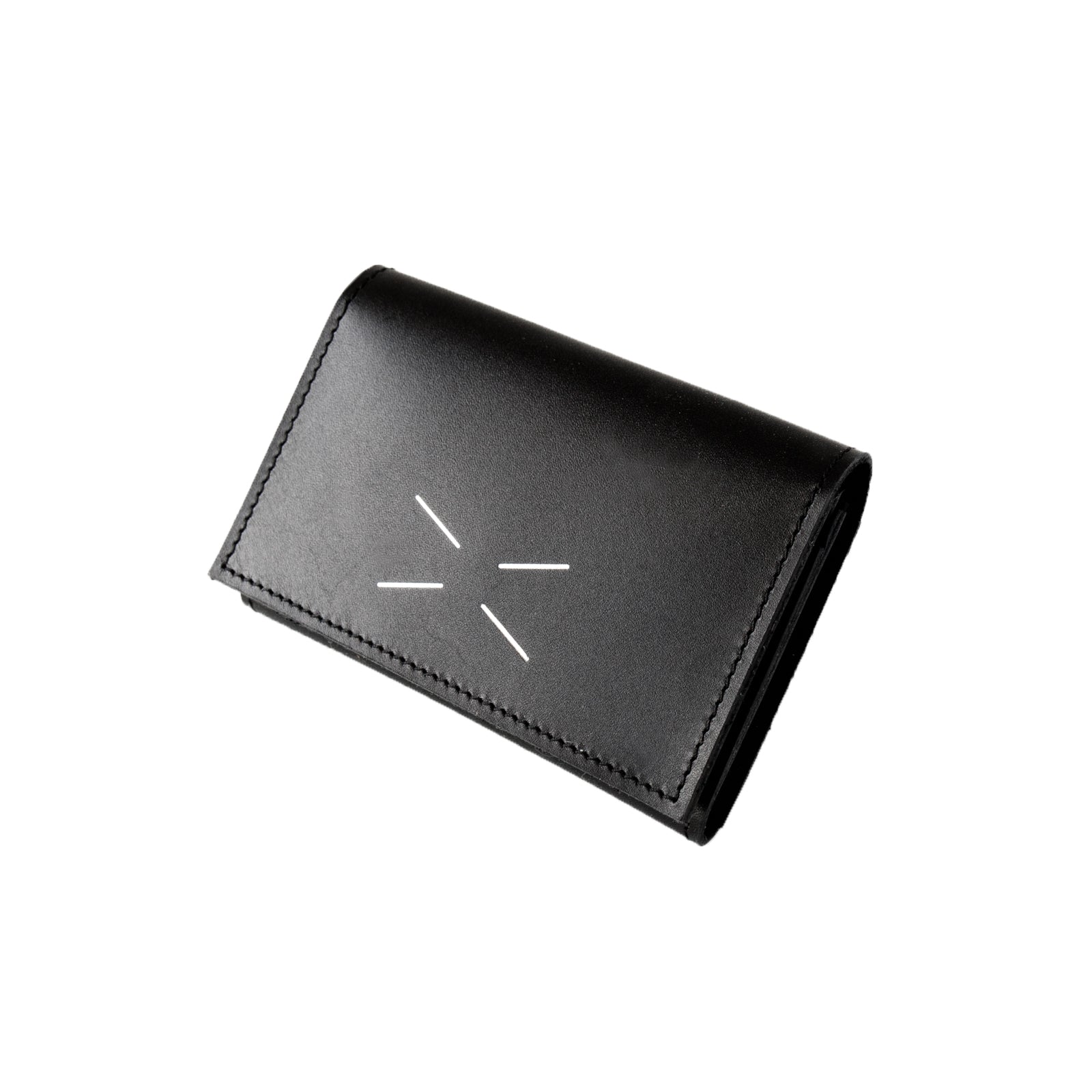 [1/22 (Wed) 1-day limited sale] Tomcat business card holder Kip leather / black