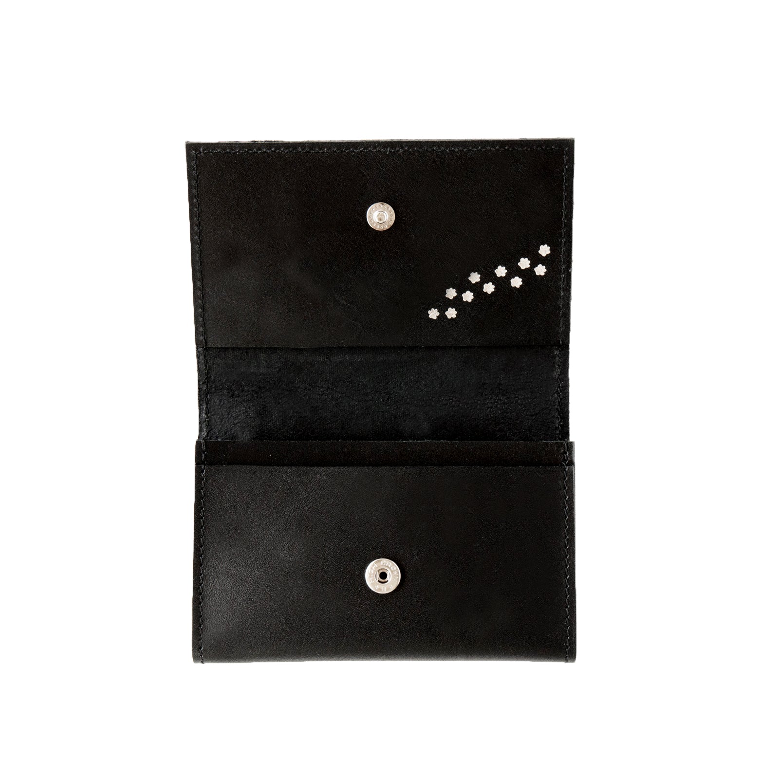 [1/22 (Wed) 1-day limited sale] Tomcat business card holder Kip leather / black