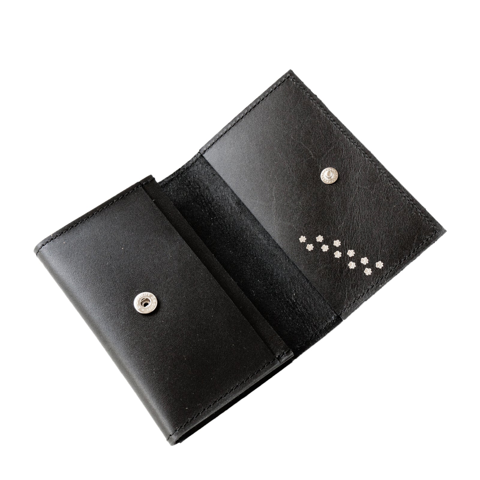 [1/22 (Wed) 1-day limited sale] Tomcat business card holder Kip leather / black