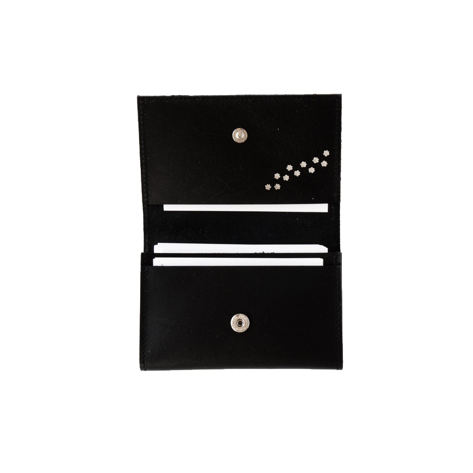 [1/22 (Wed) 1-day limited sale] Tomcat business card holder Kip leather / black